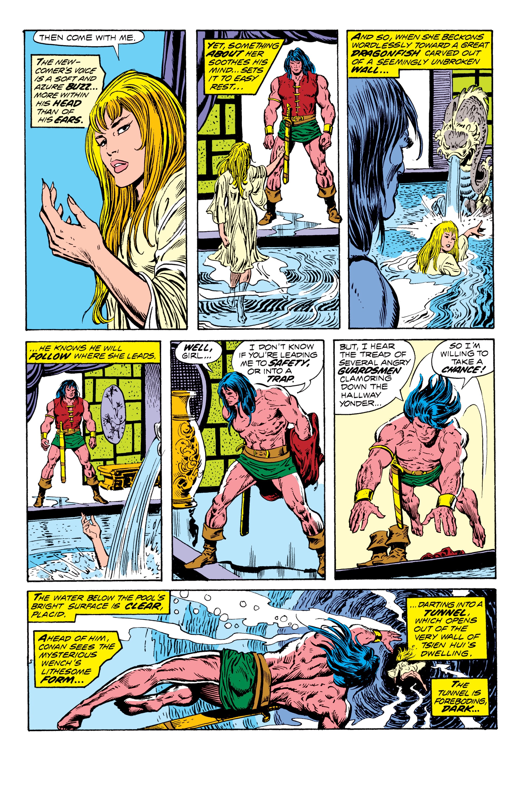 Read online Conan The Barbarian Epic Collection: The Original Marvel Years - The Curse Of The Golden Skull comic -  Issue # TPB (Part 2) - 22