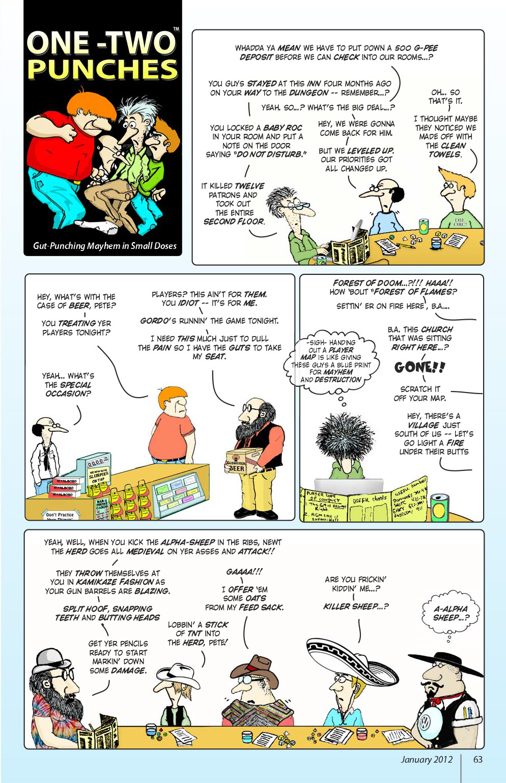 Read online Knights of the Dinner Table comic -  Issue #183 - 65