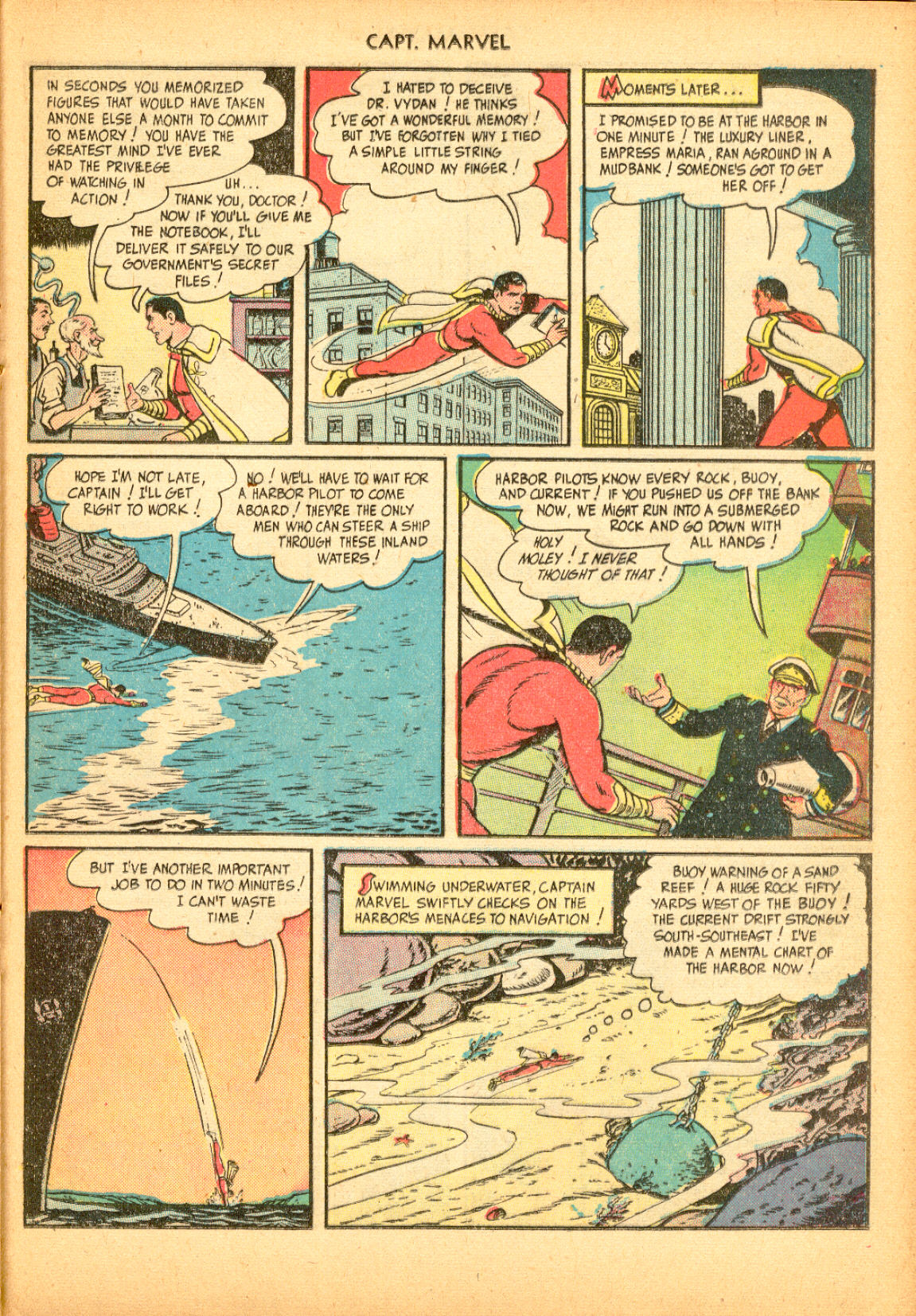Read online Captain Marvel Adventures comic -  Issue #99 - 31