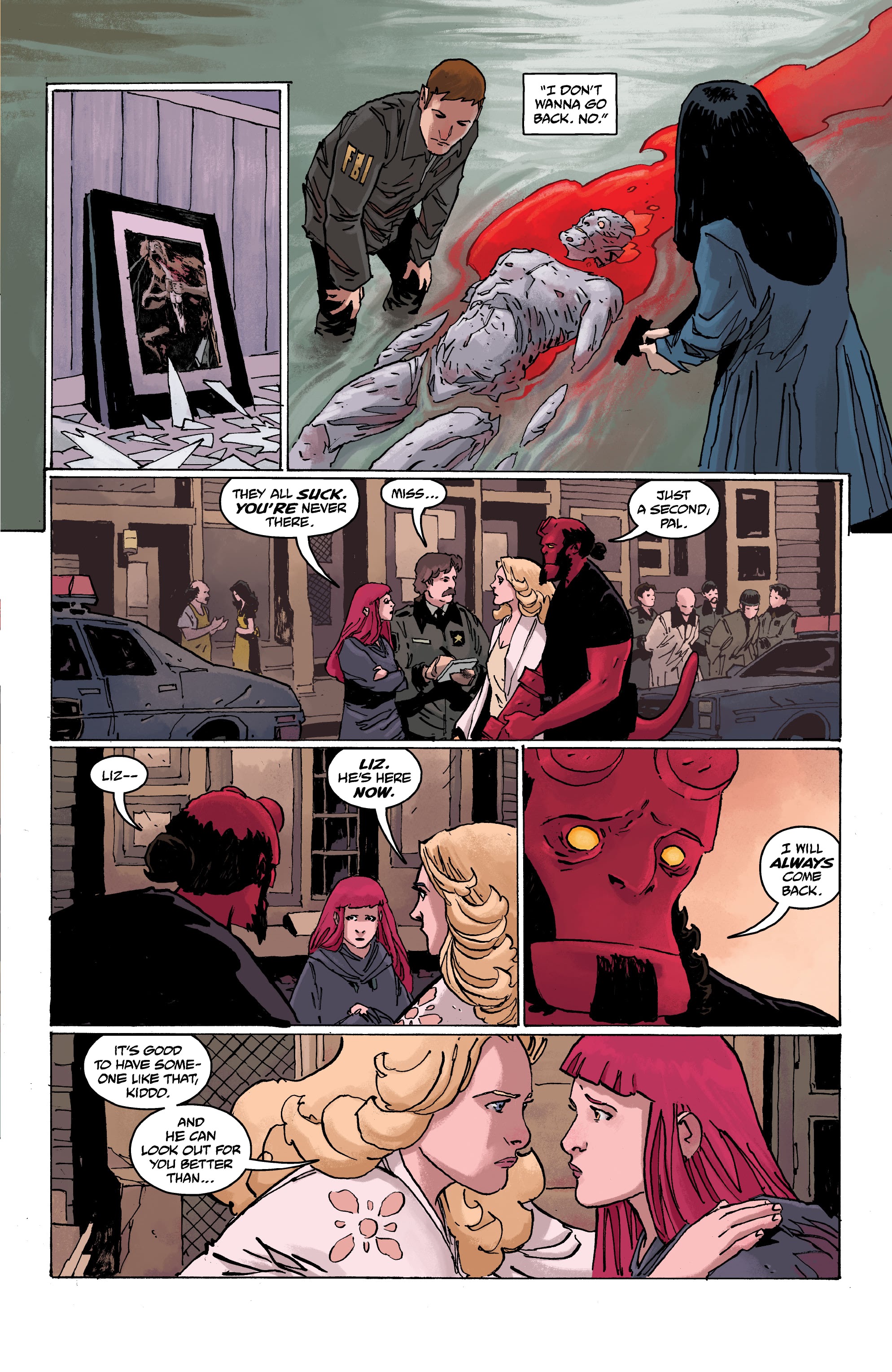 Read online Hellboy and the B.P.R.D.: The Beast of Vargu and Others comic -  Issue # TPB (Part 1) - 93