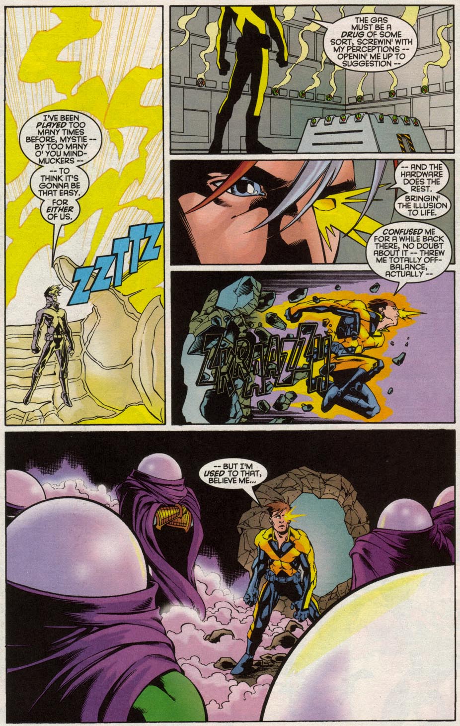 Read online X-Man comic -  Issue #57 - 16
