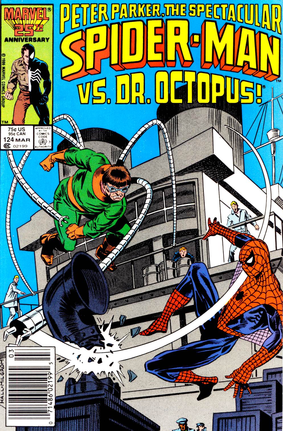 Read online The Spectacular Spider-Man (1976) comic -  Issue #124 - 1