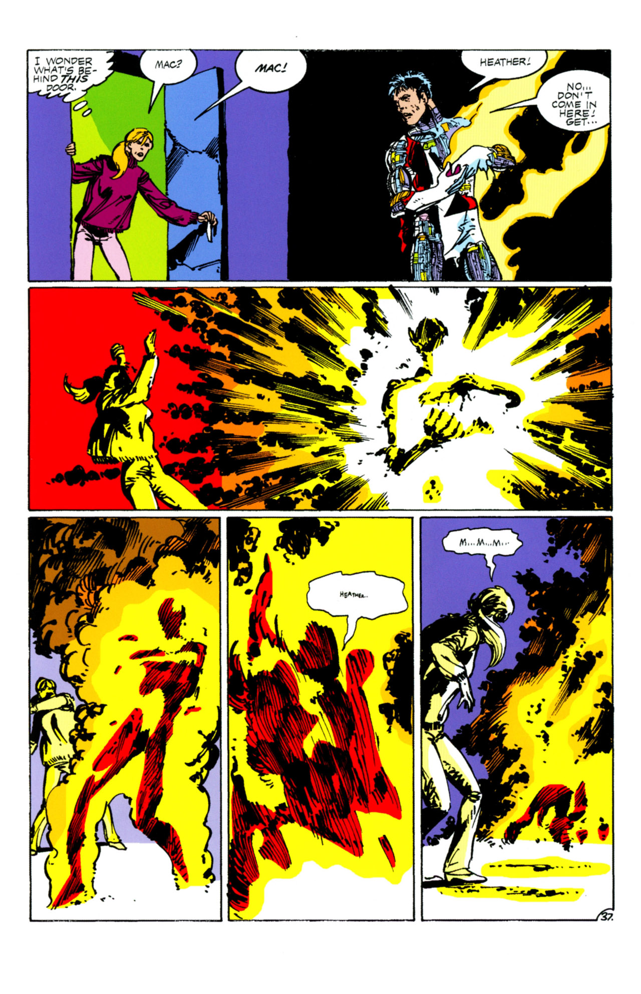 Read online Marvel Masters: The Art of John Byrne comic -  Issue # TPB (Part 2) - 98