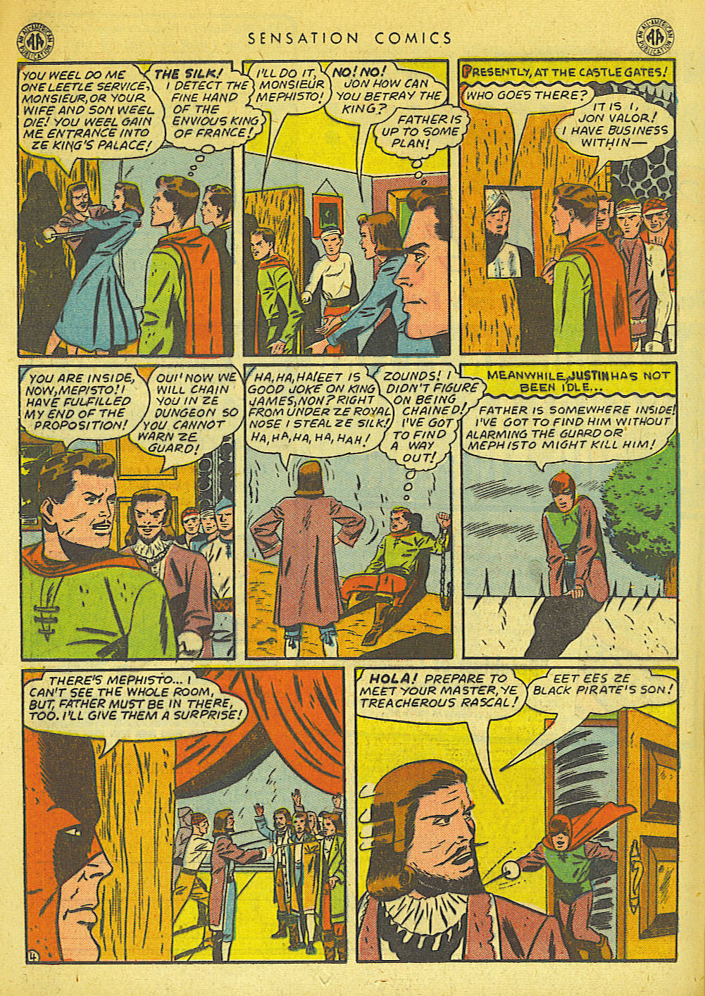 Read online Sensation (Mystery) Comics comic -  Issue #42 - 28