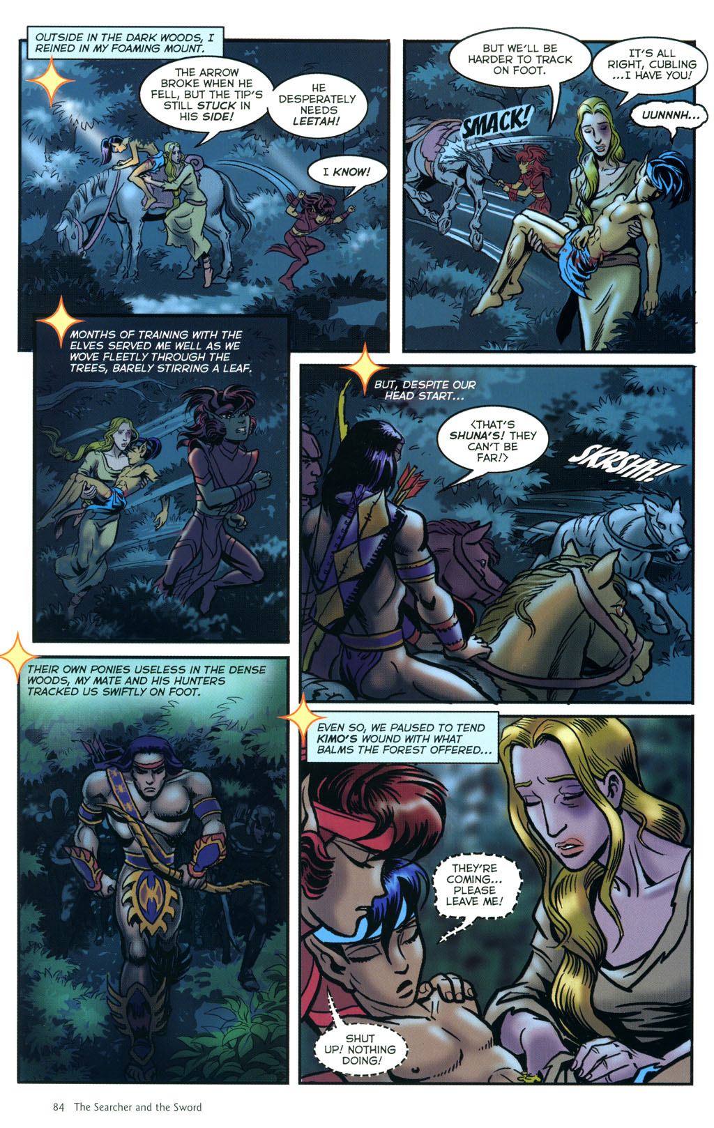 Read online Elfquest: The Searcher and the Sword comic -  Issue # TPB - 85
