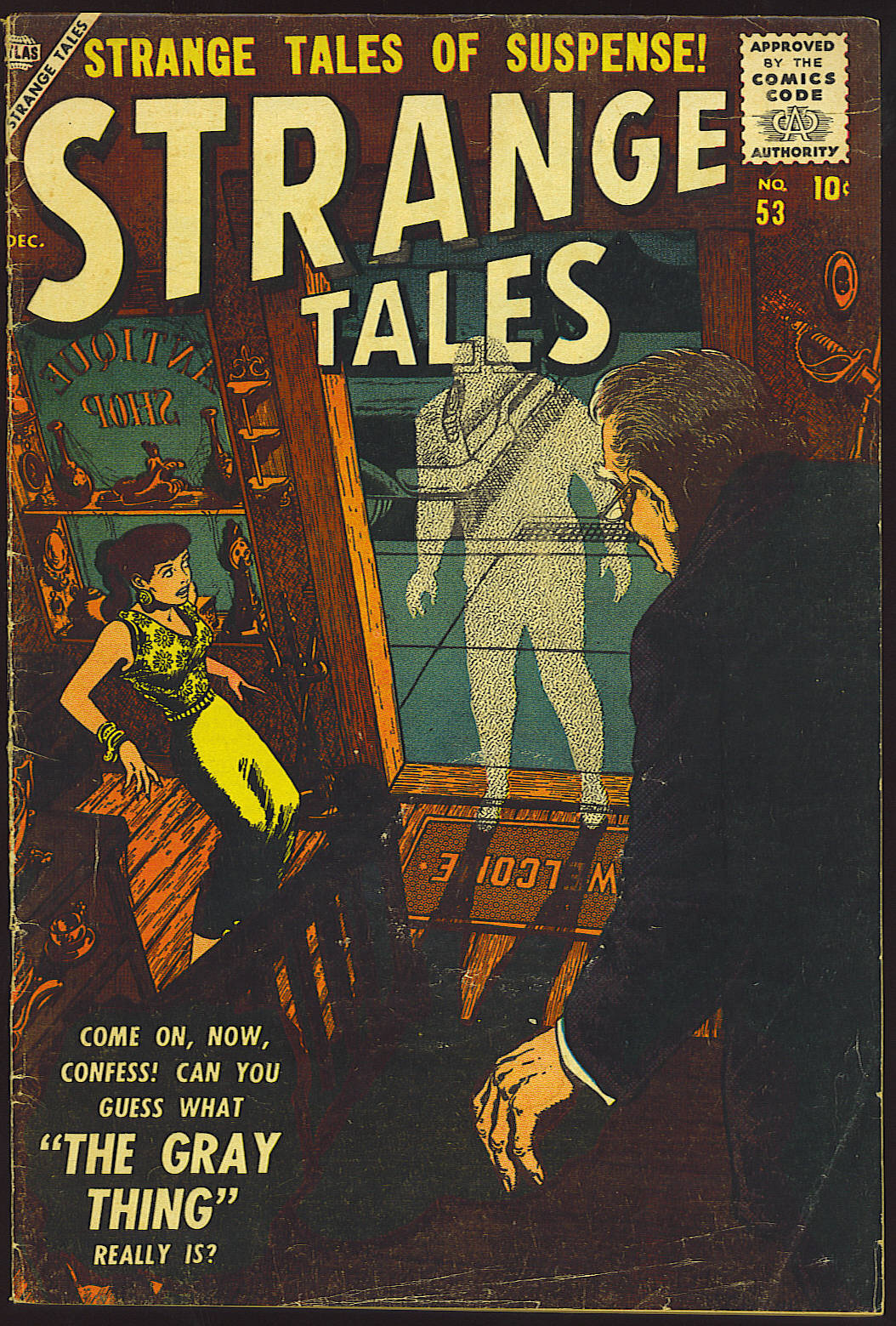 Read online Strange Tales (1951) comic -  Issue #53 - 1