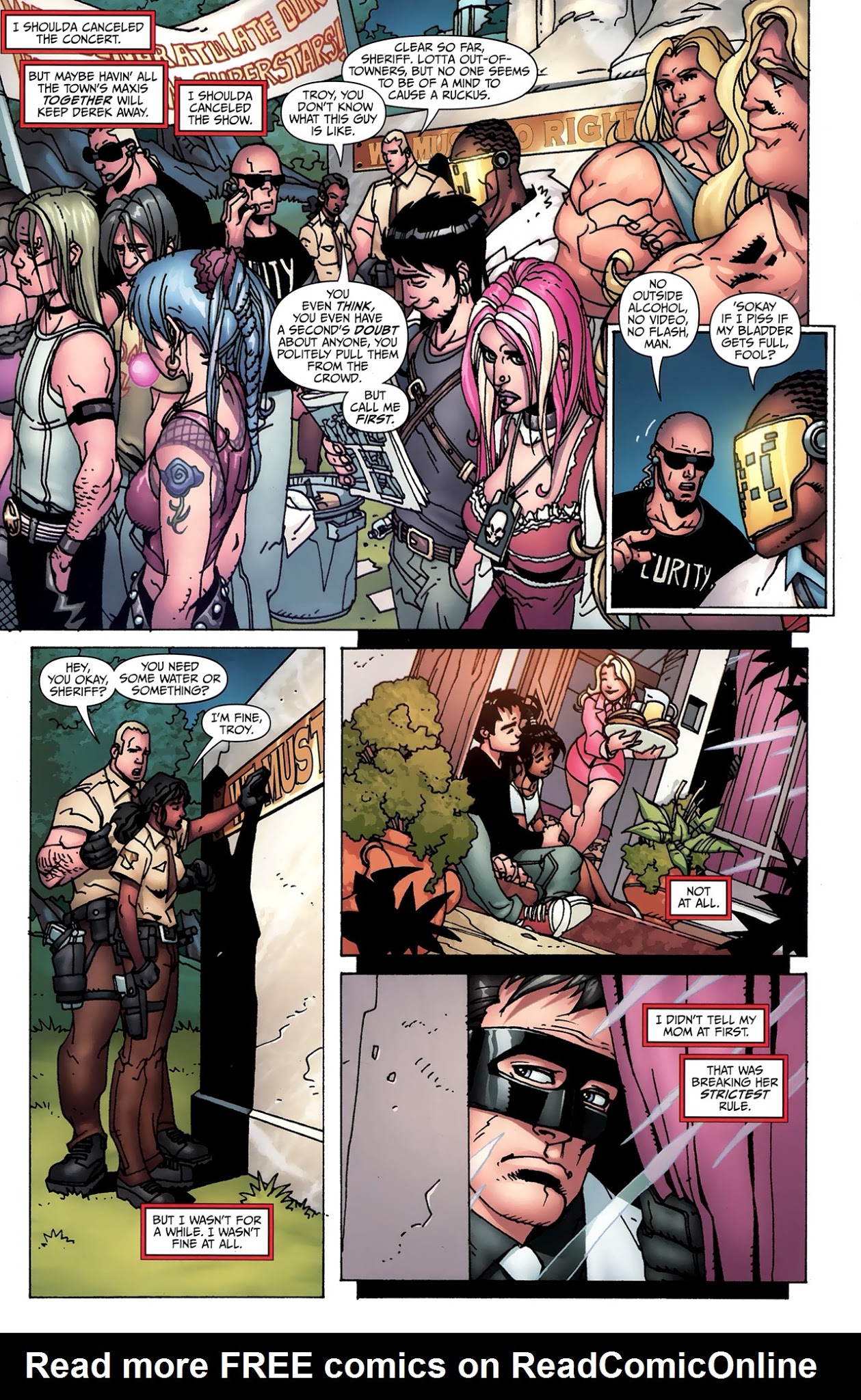 Read online Welcome To Tranquility: One Foot In The Grave comic -  Issue #5 - 18