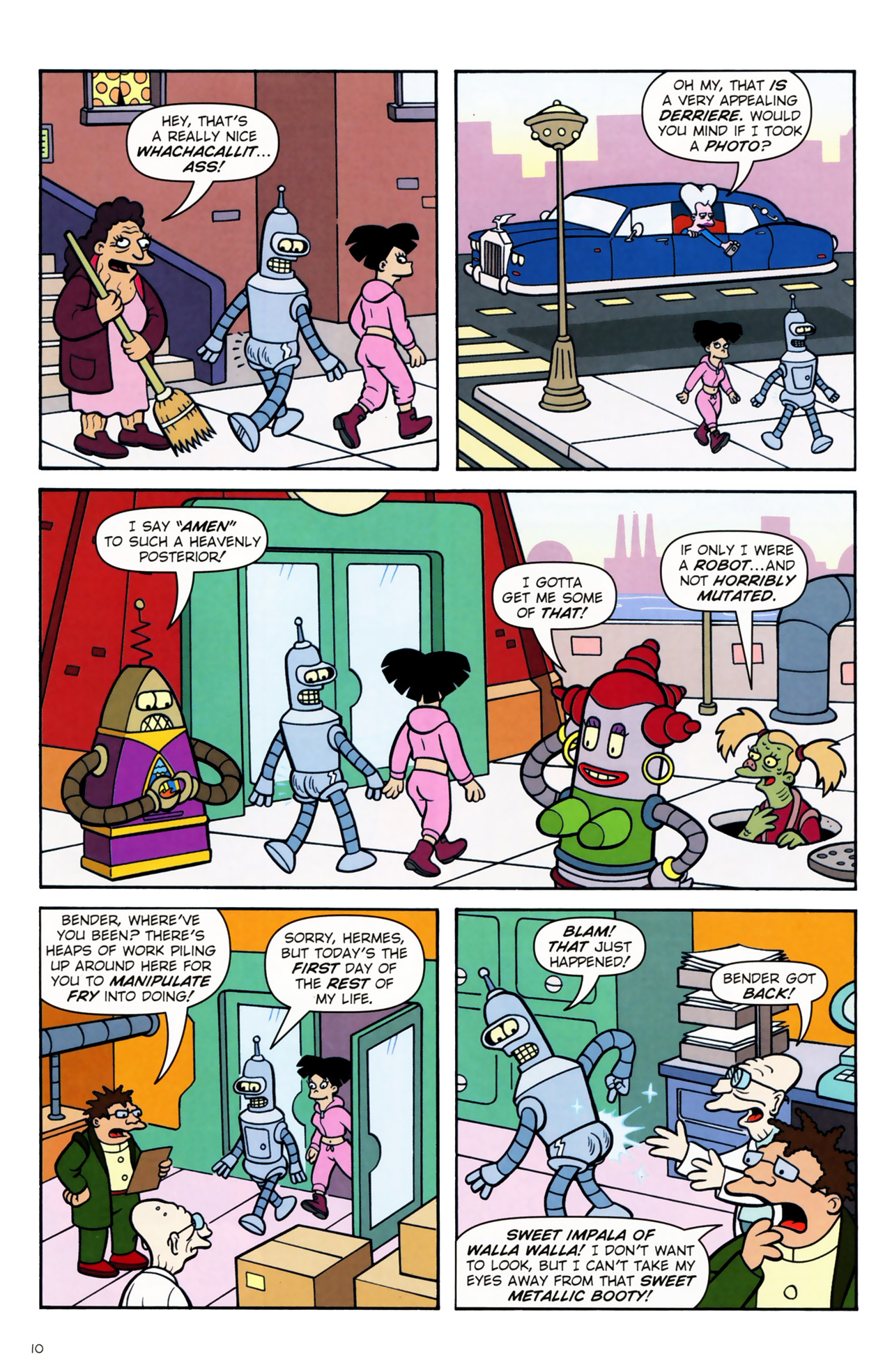 Read online Futurama Comics comic -  Issue #52 - 9