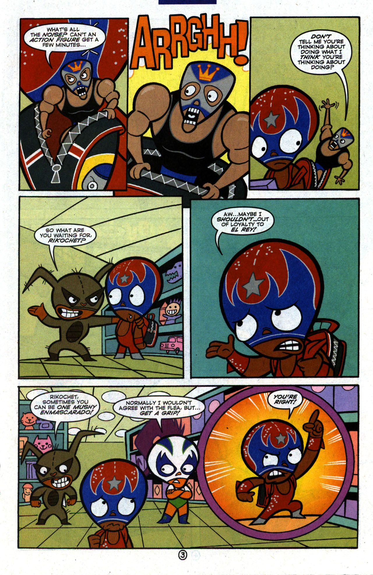 Read online Mucha Lucha comic -  Issue #1 - 4