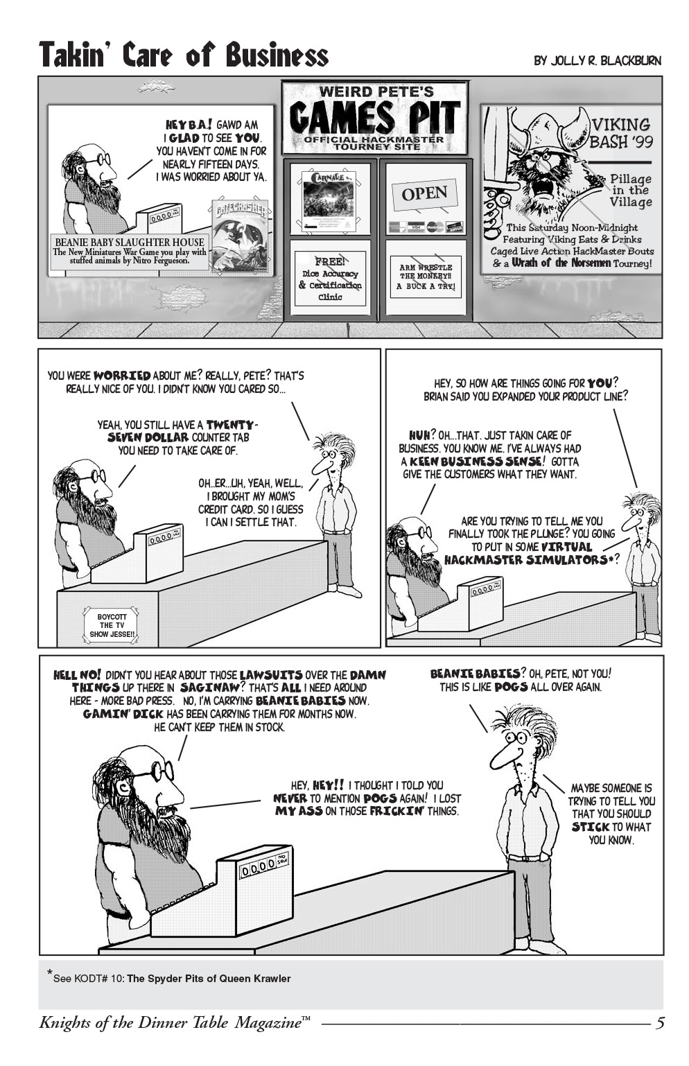 Read online Knights of the Dinner Table comic -  Issue #30 - 7