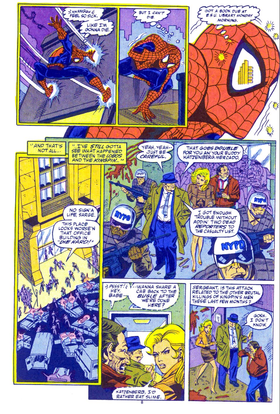 Read online Web of Spider-Man (1985) comic -  Issue #54 - 7