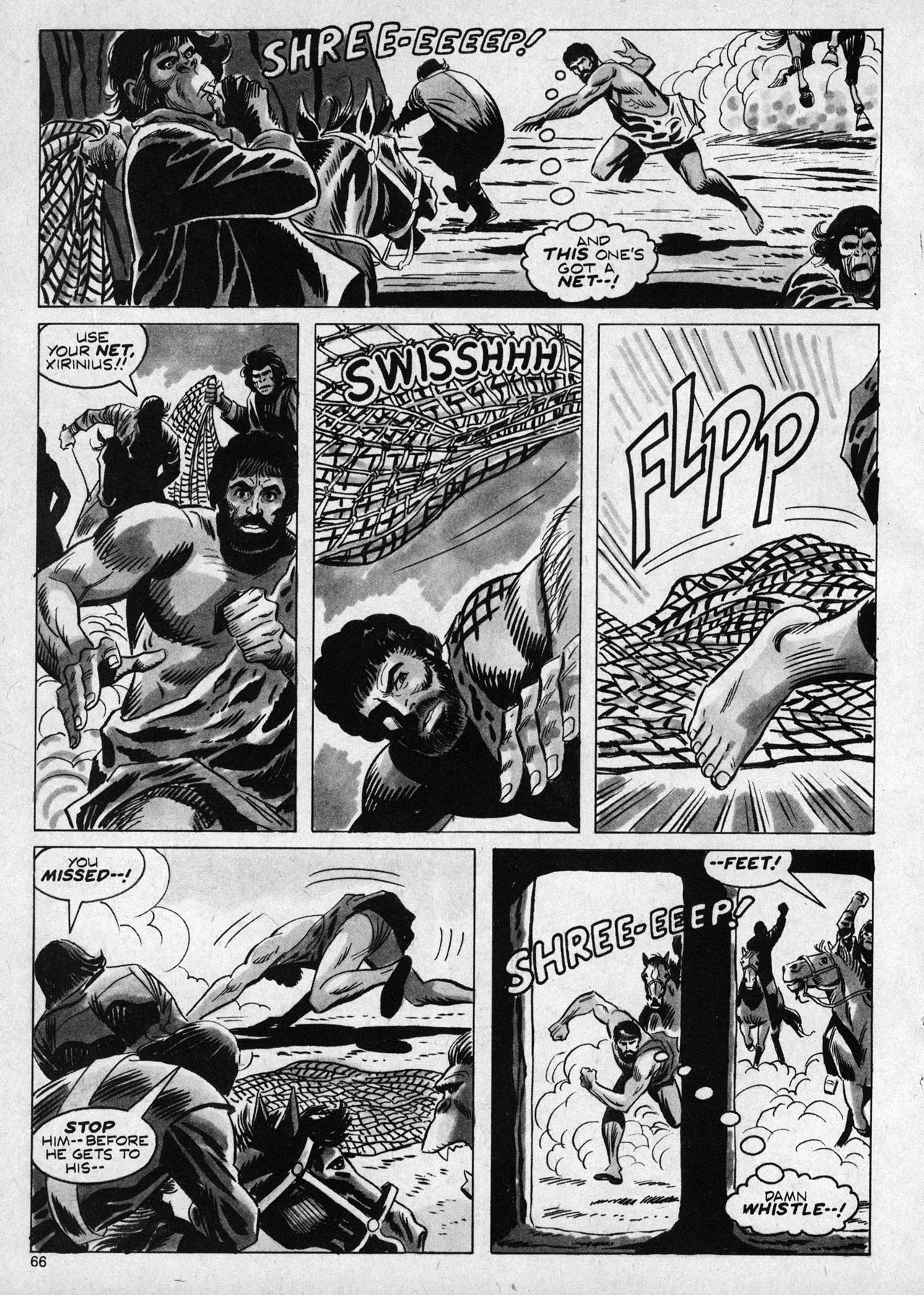 Read online Planet of the Apes comic -  Issue #3 - 64