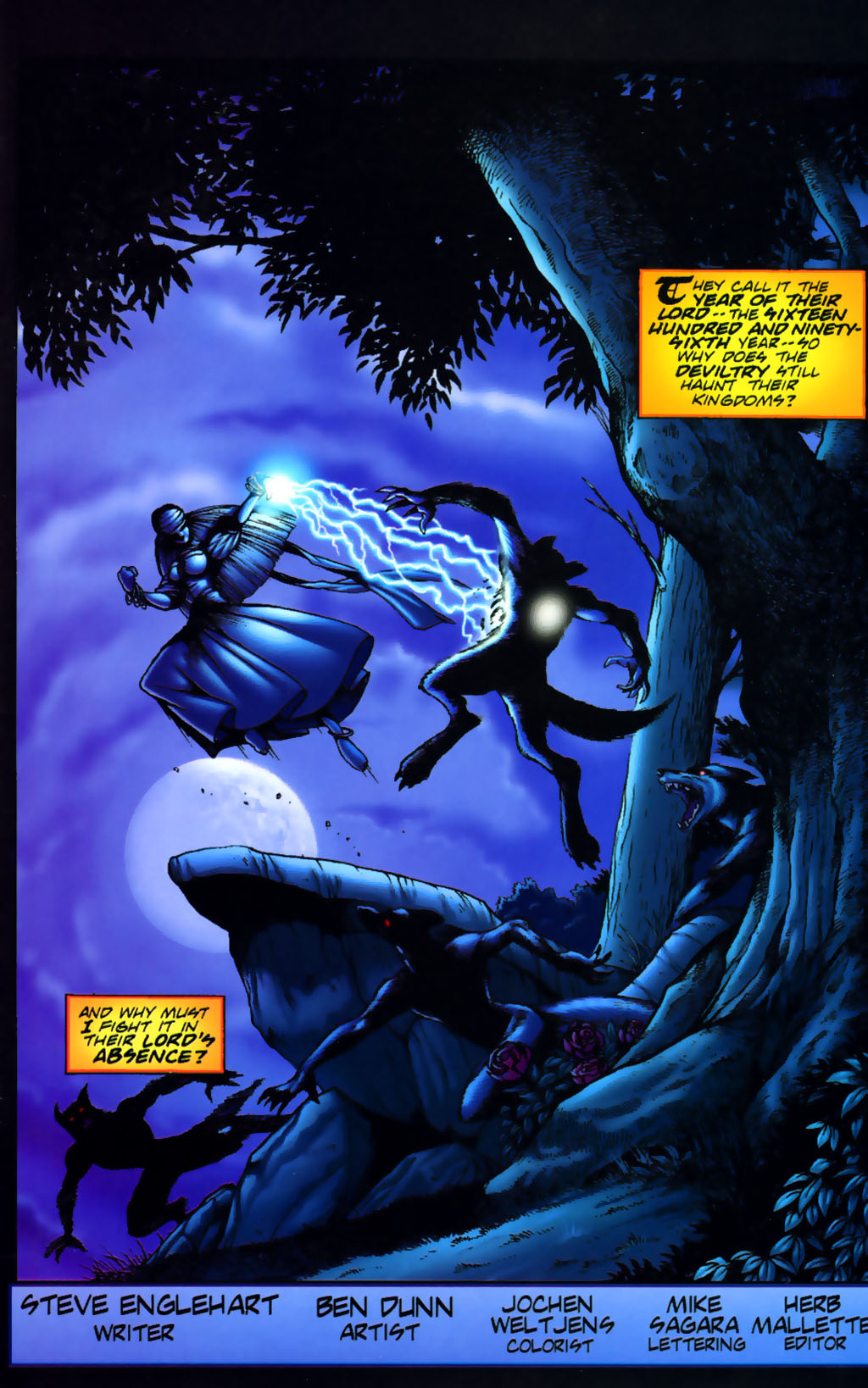 Read online Warrior Nun Areala: Scorpio Rose comic -  Issue #1 - 5