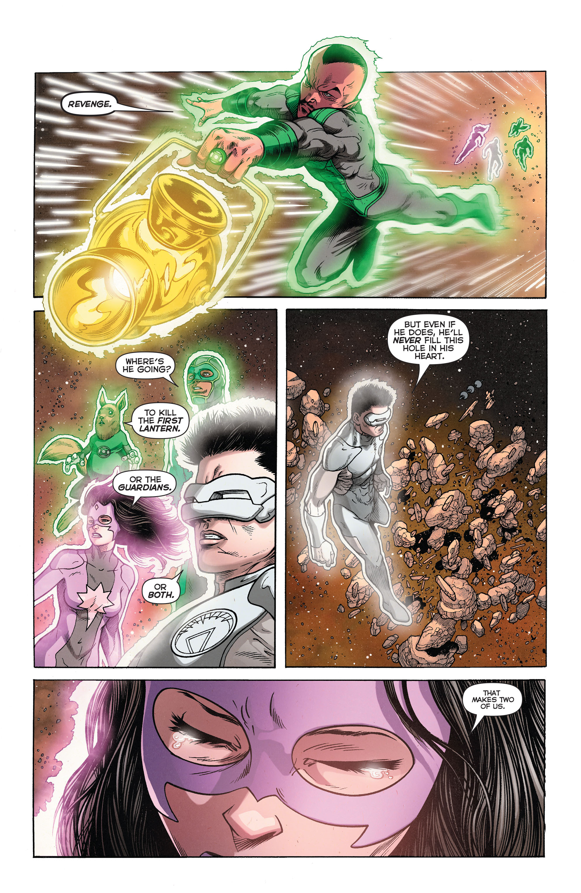 Read online Green Lantern: The Wrath of the First Lantern comic -  Issue # TPB - 232