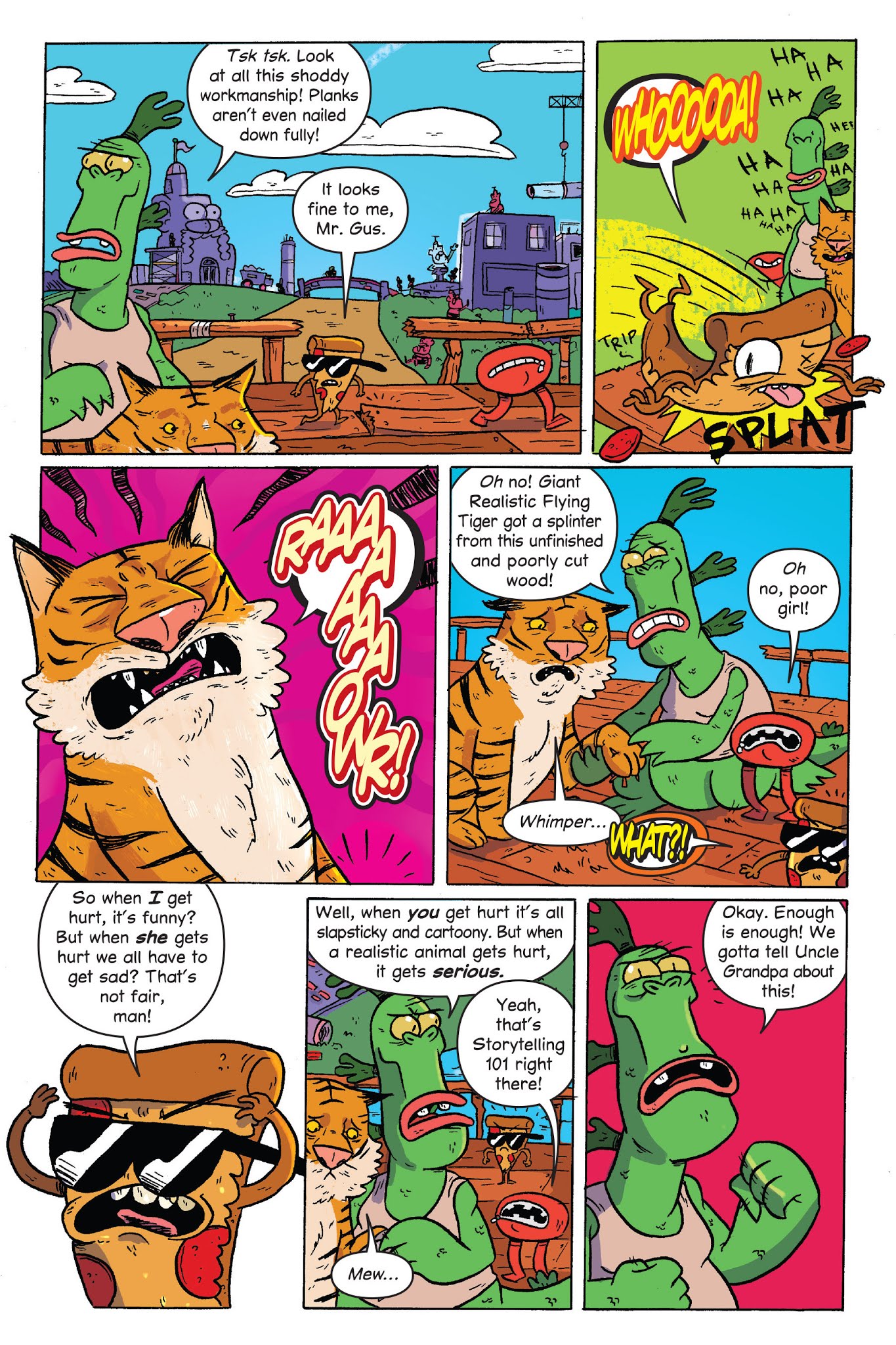 Read online Uncle Grandpa in Uncle Grandpaland comic -  Issue # TPB - 38