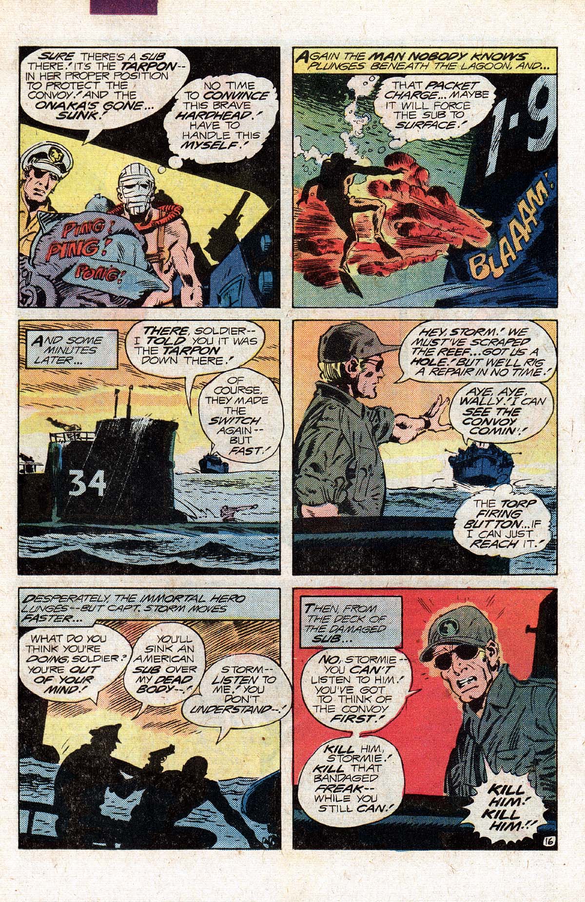 Read online Unknown Soldier (1977) comic -  Issue #244 - 22