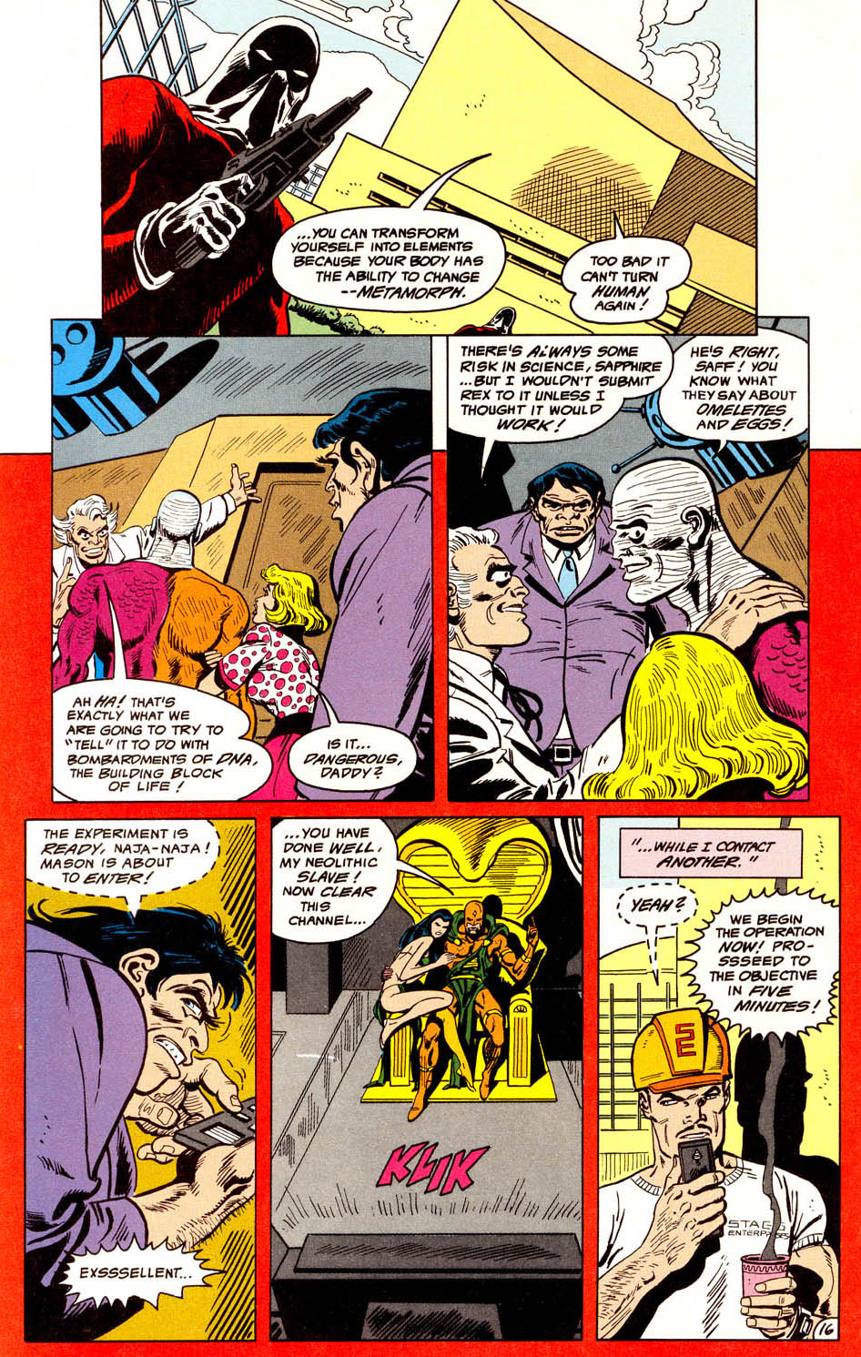 Read online The Outsiders (1985) comic -  Issue #21 - 17