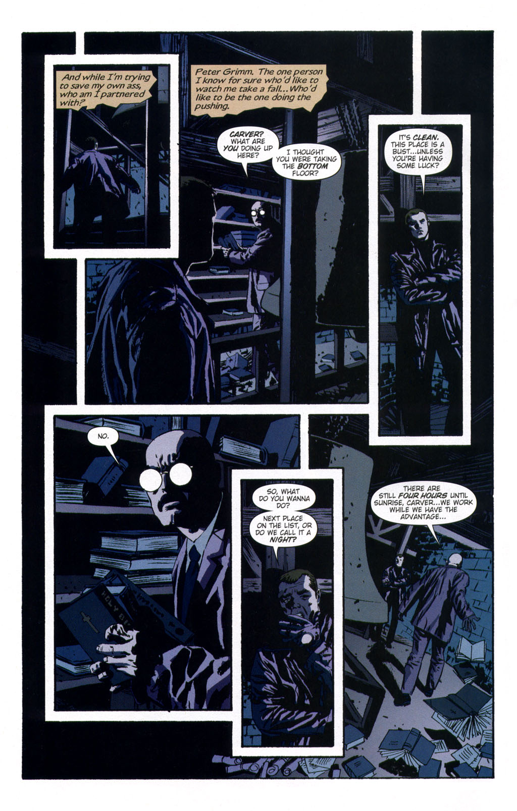 Read online Sleeper comic -  Issue #9 - 4