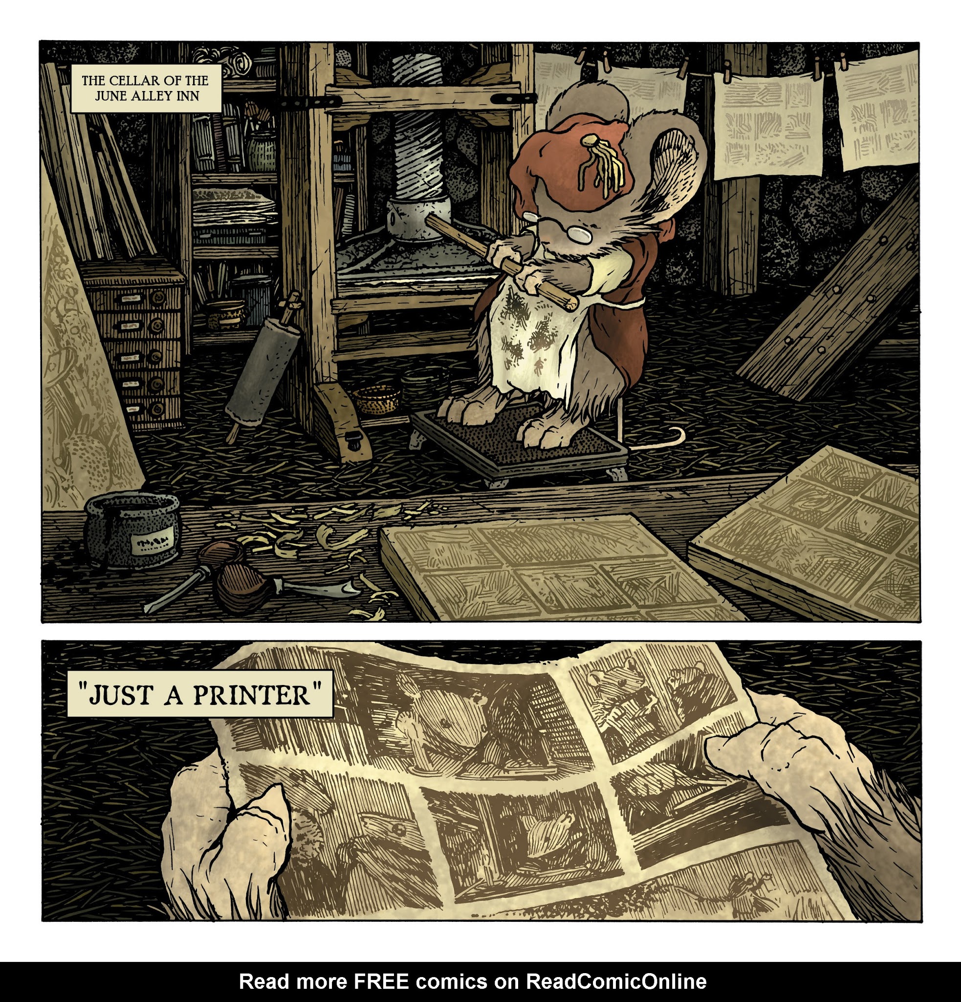 Read online Mouse Guard: Legends of the Guard Volume Two comic -  Issue # TPB - 111