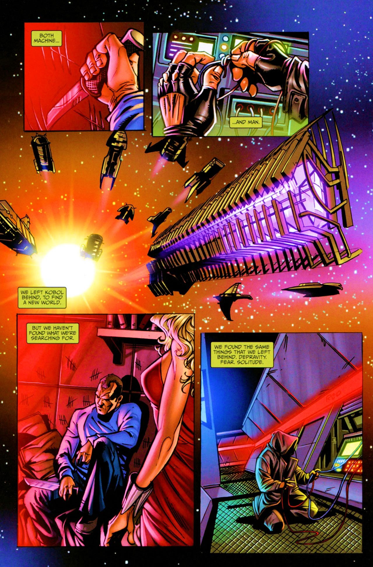Read online Battlestar Galactica: The Final Five comic -  Issue #2 - 4