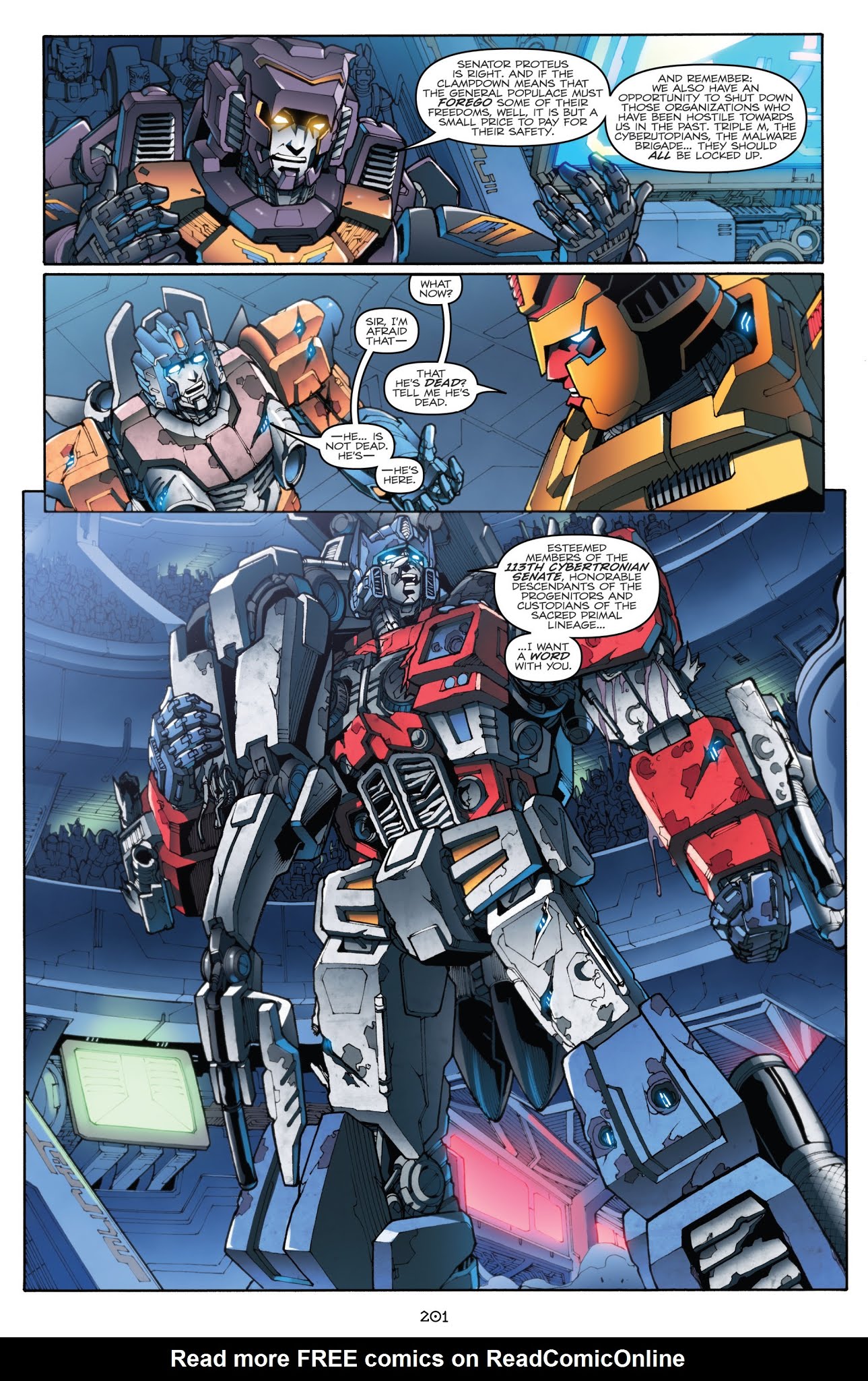 Read online Transformers: The IDW Collection comic -  Issue # TPB 8 (Part 3) - 2