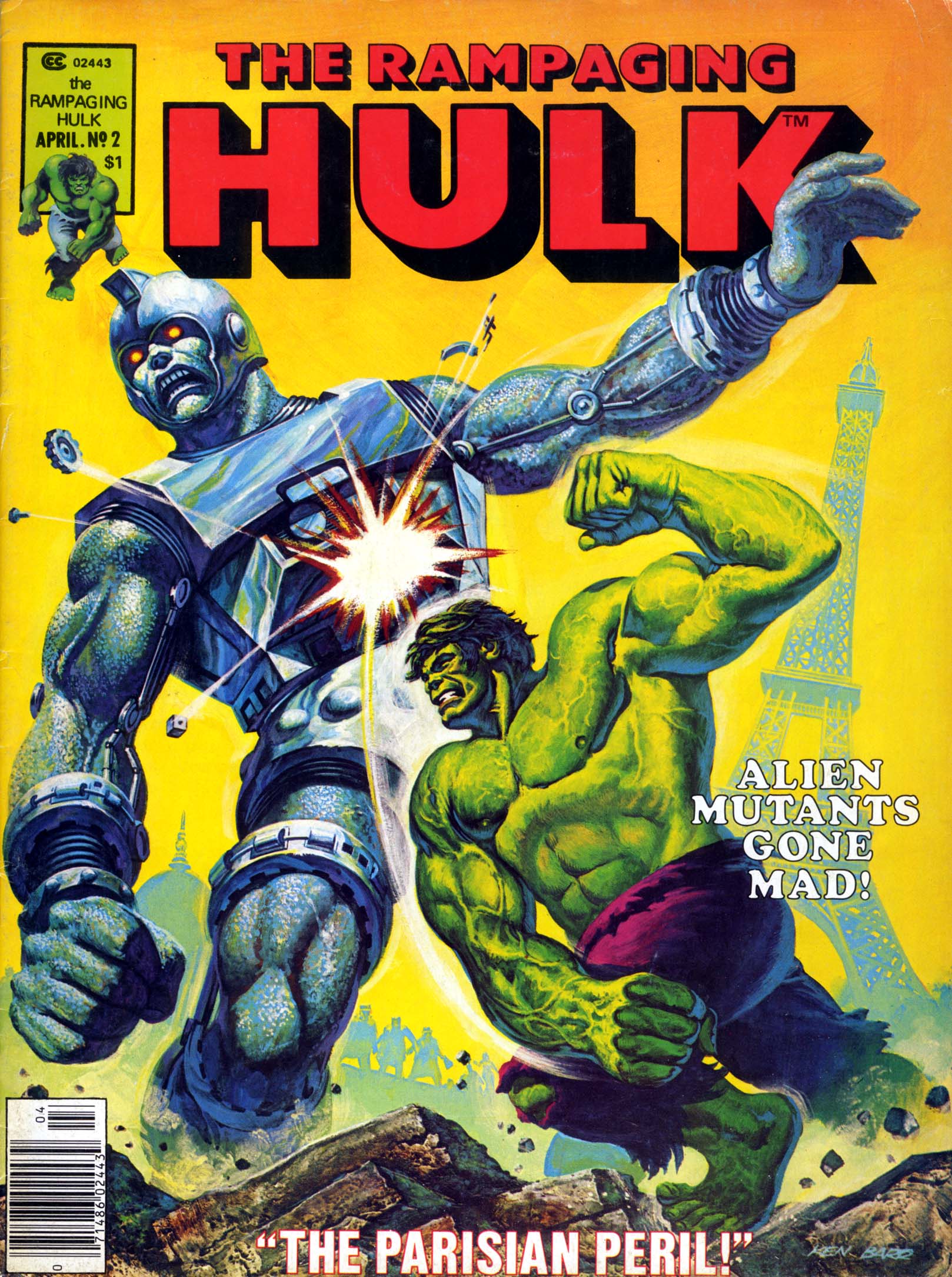 Read online The Rampaging Hulk comic -  Issue #2 - 1