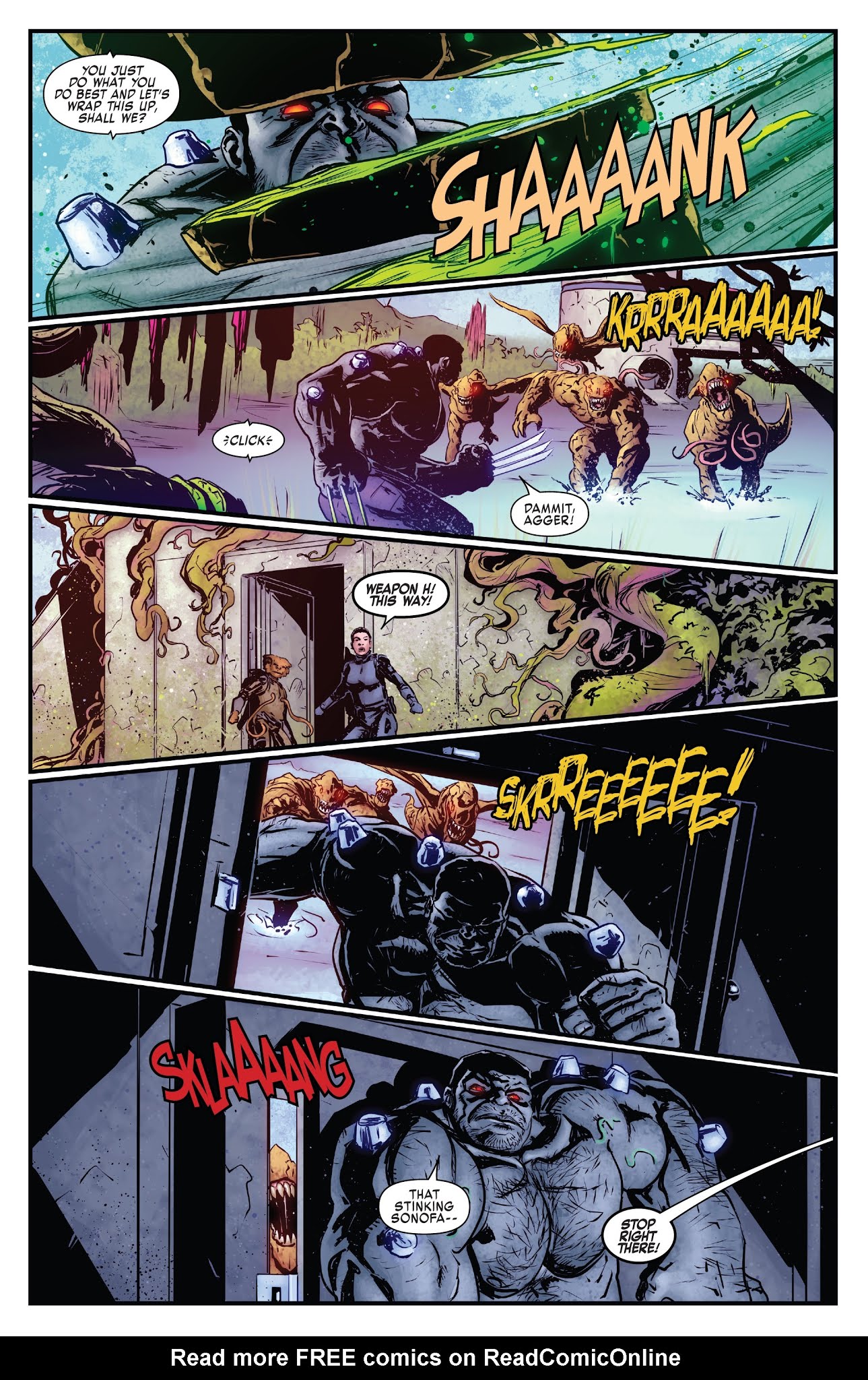 Read online Weapon H comic -  Issue #9 - 18