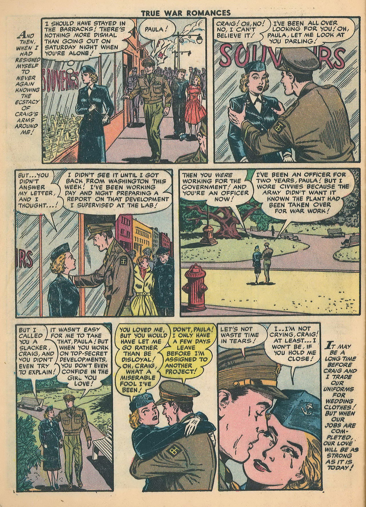 Read online True War Romances comic -  Issue #1 - 32