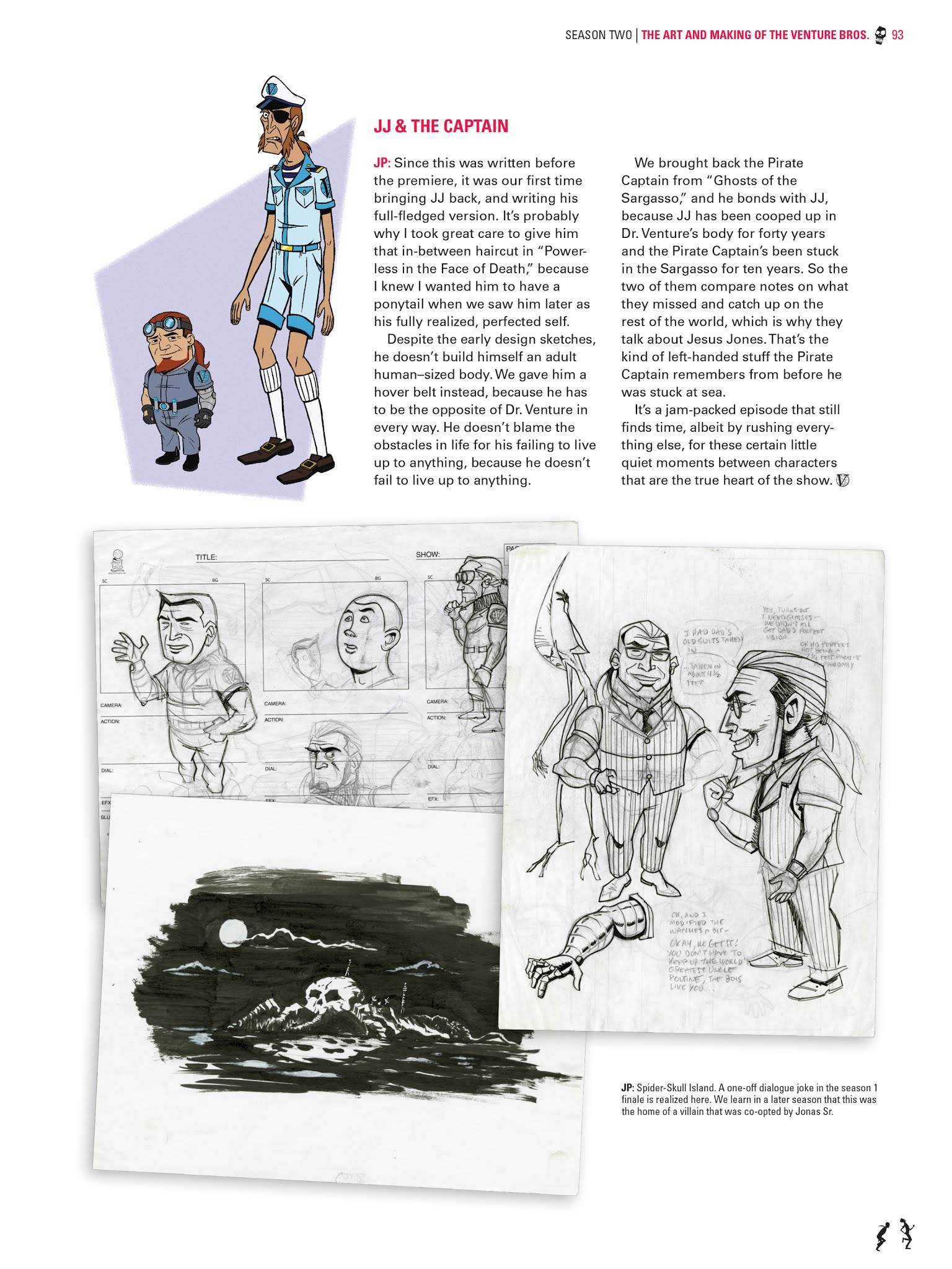 Read online Go Team Venture!: The Art and Making of The Venture Bros. comic -  Issue # TPB (Part 1) - 93