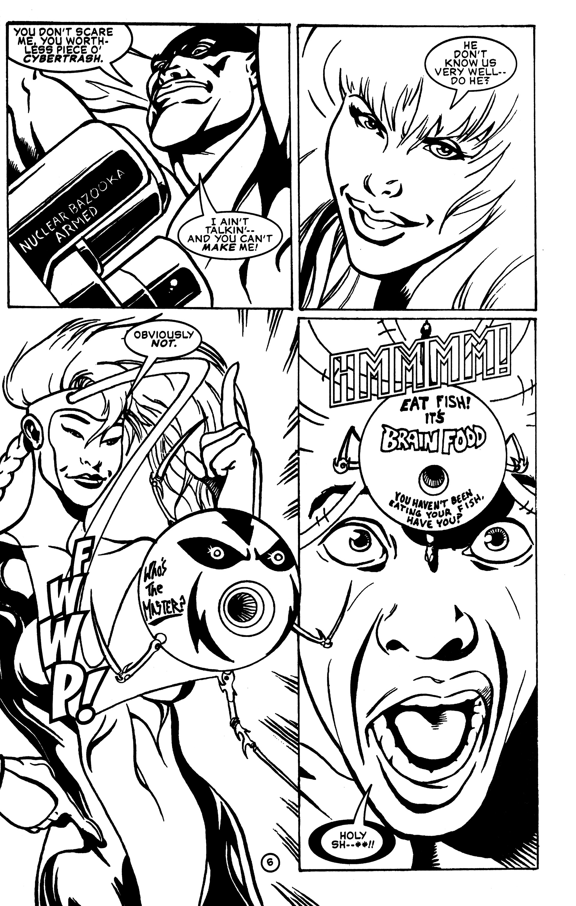 Read online Cybertrash and the Dog comic -  Issue # Full - 7