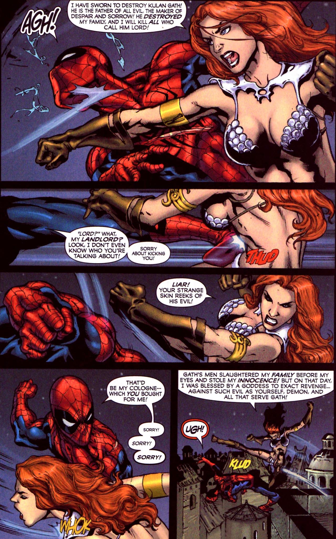Read online Spider-Man/Red Sonja comic -  Issue #2 - 10