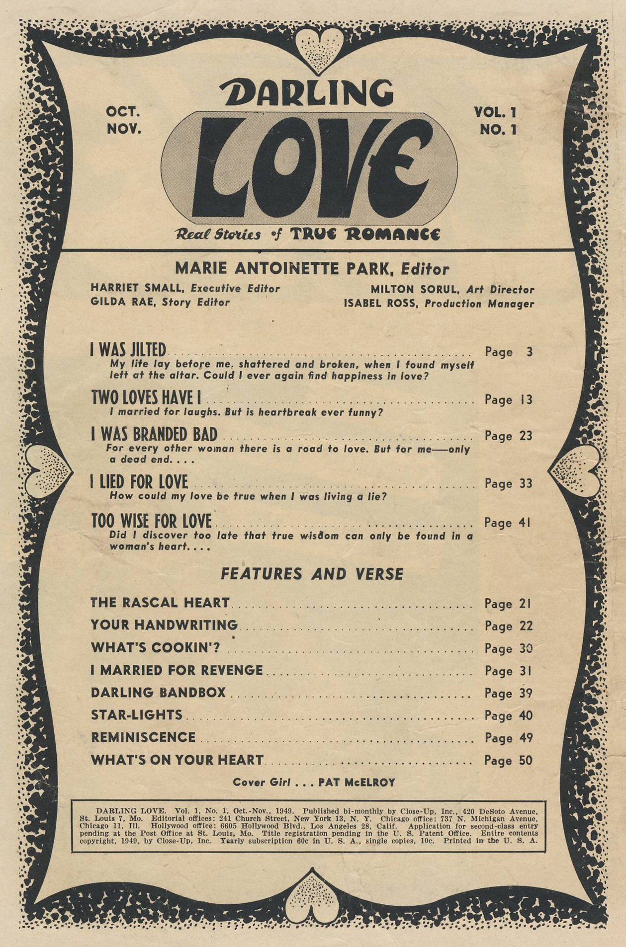 Read online Darling Love comic -  Issue #1 - 2
