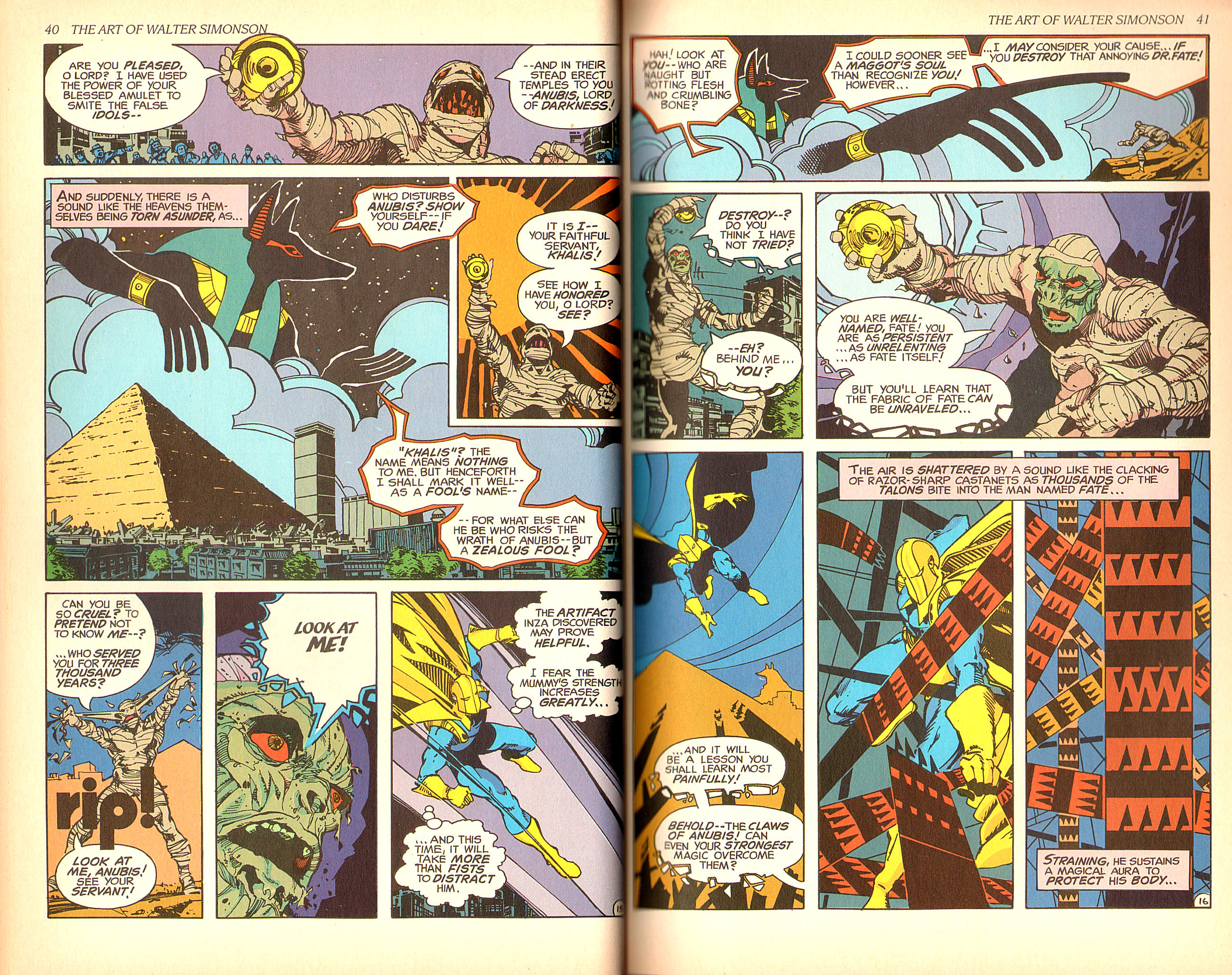 Read online The Art of Walter Simonson comic -  Issue # TPB - 22