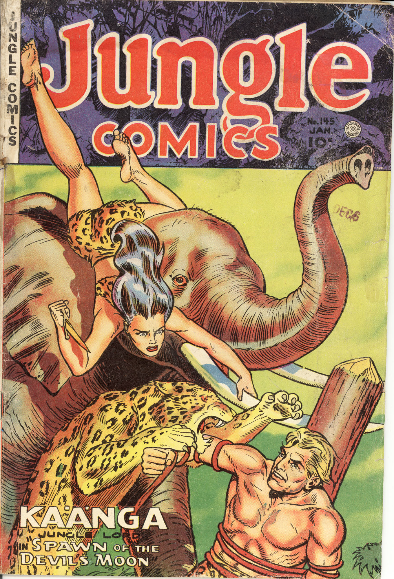 Read online Jungle Comics comic -  Issue #145 - 2