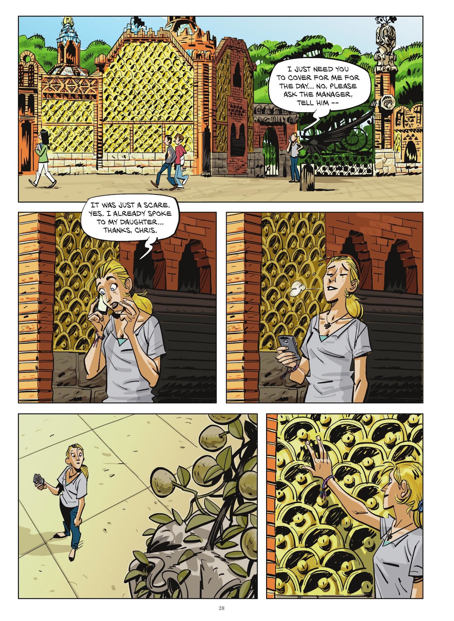 Read online The Ghost of Gaudi comic -  Issue # TPB - 29