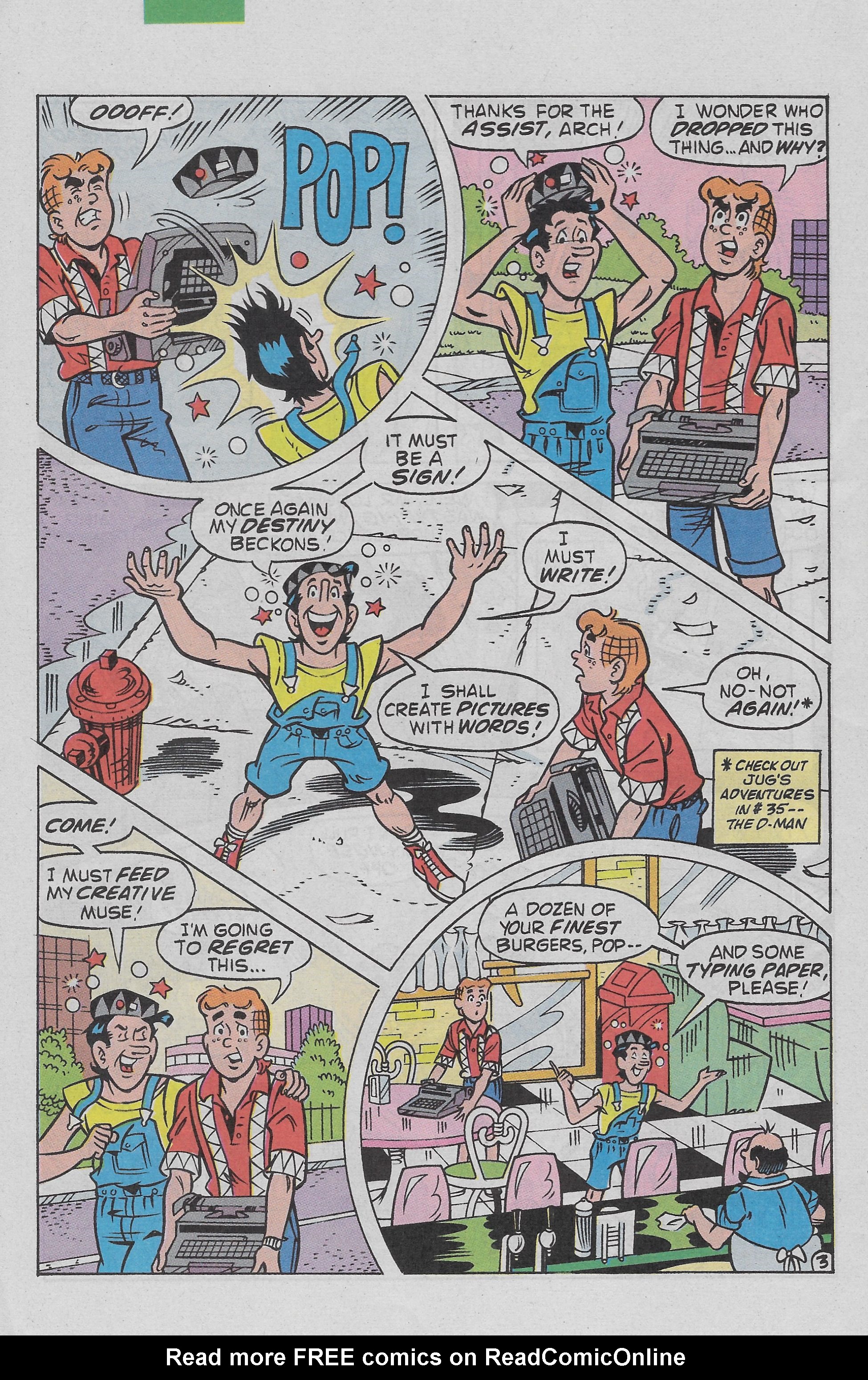 Read online Jughead (1987) comic -  Issue #36 - 22