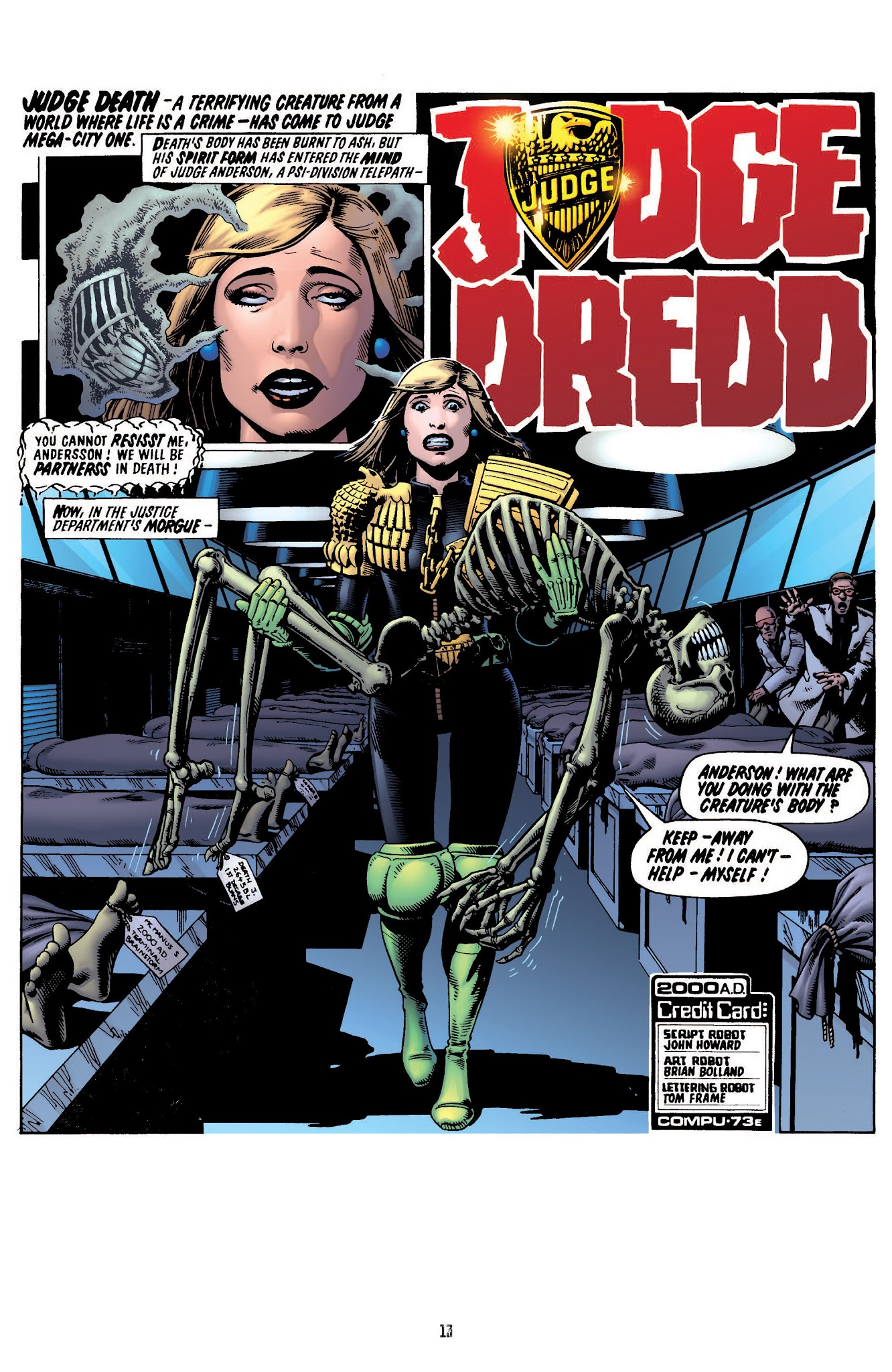 Read online Free Comic Book Day 2013: Judge Dredd Classics comic -  Issue # Full - 13