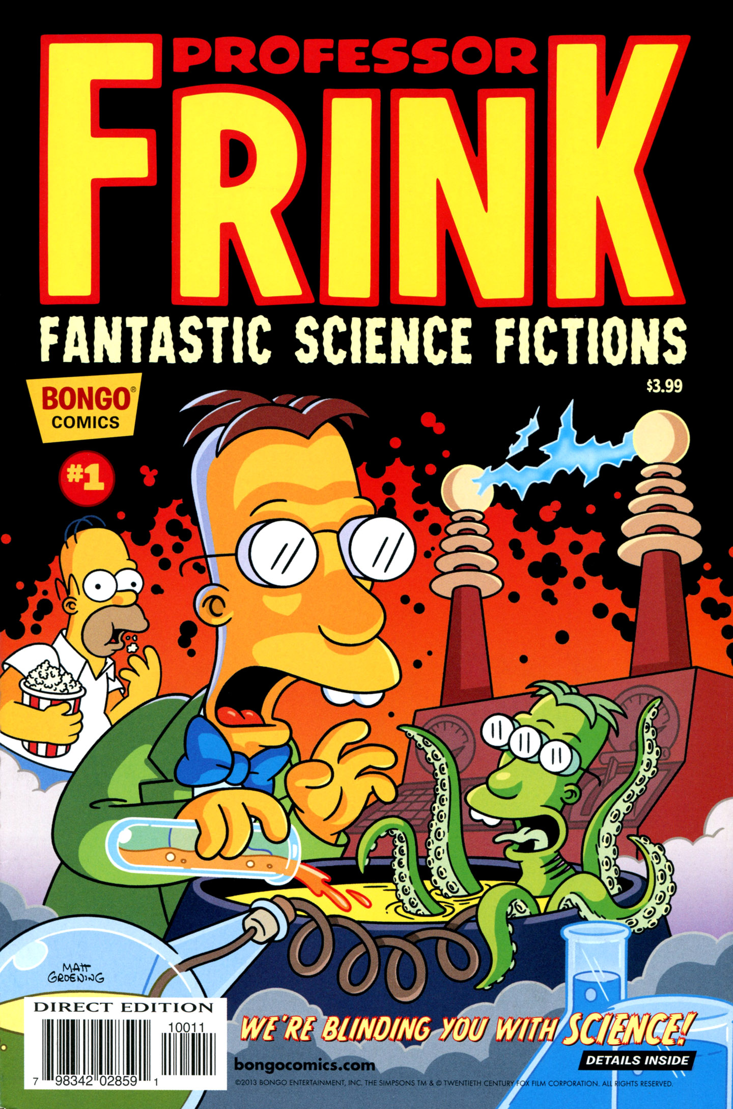 Read online Simpsons One-Shot Wonders: Professor Frink comic -  Issue # Full - 1
