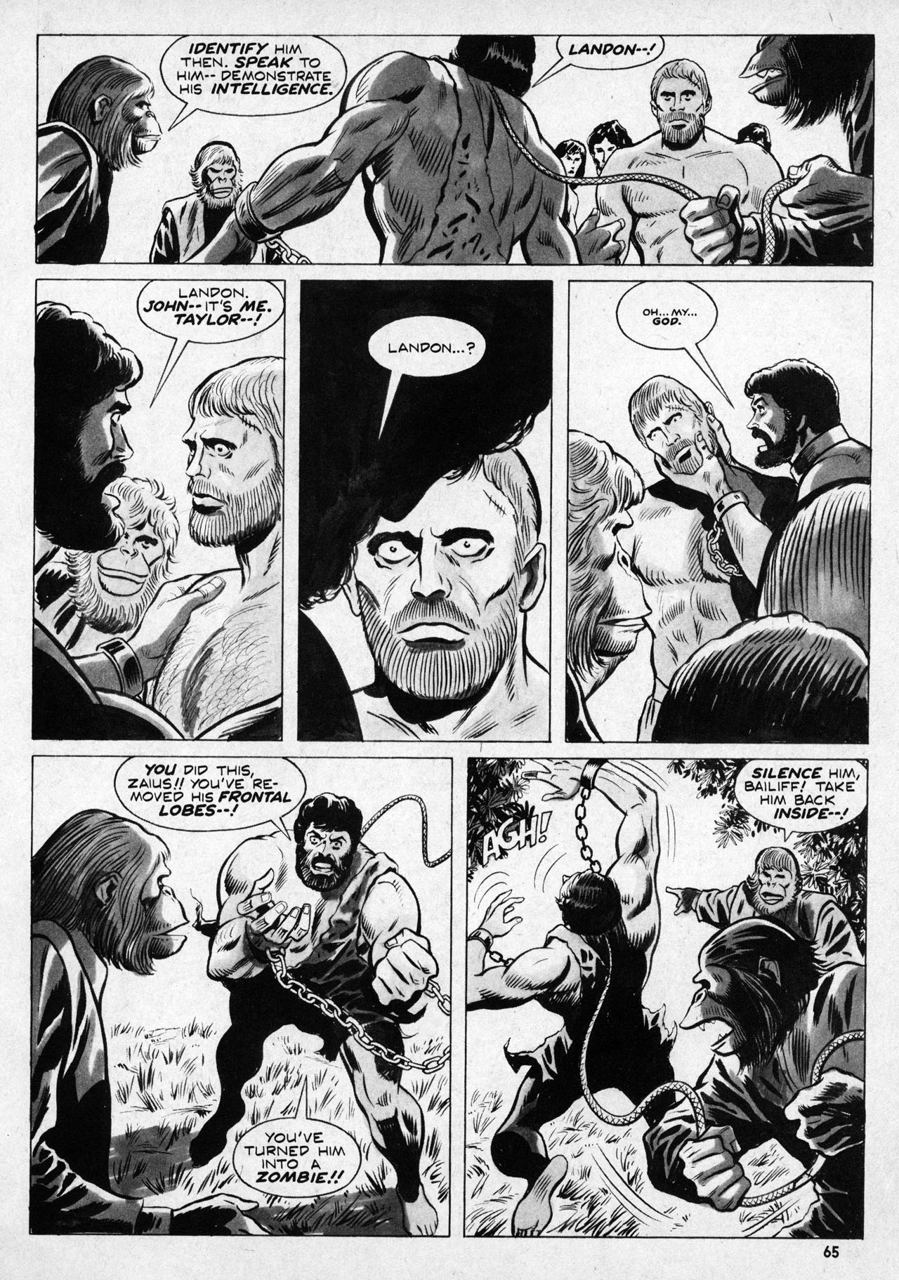 Read online Planet of the Apes comic -  Issue #4 - 59