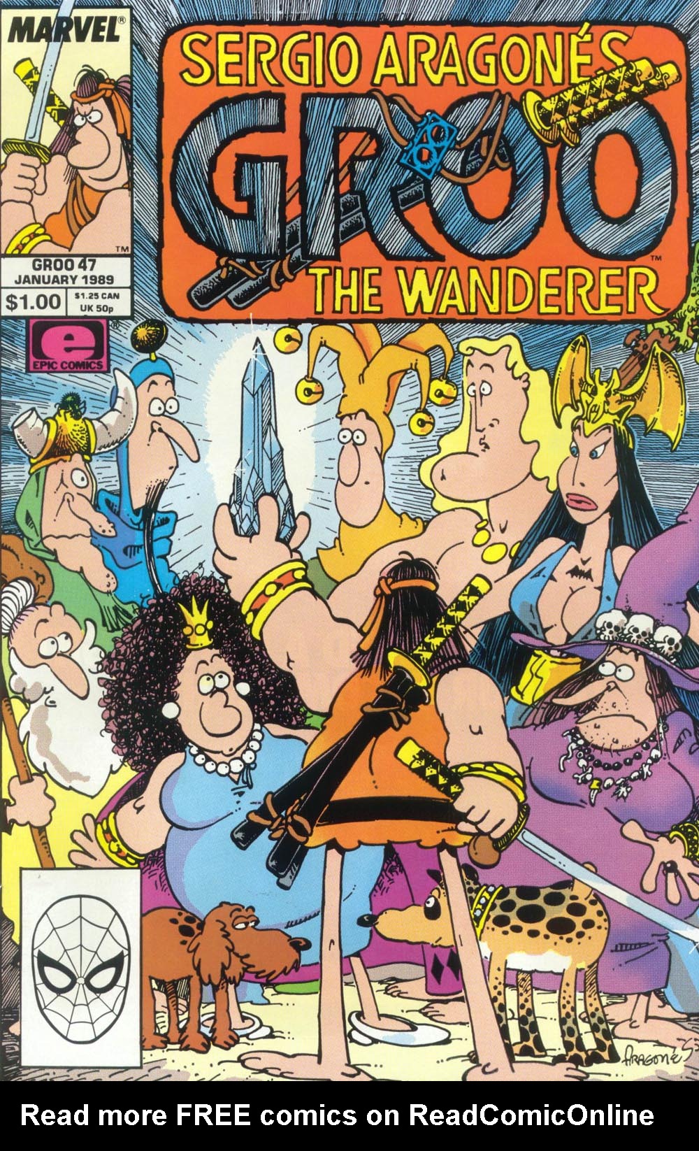 Read online Sergio Aragonés Groo the Wanderer comic -  Issue #47 - 1
