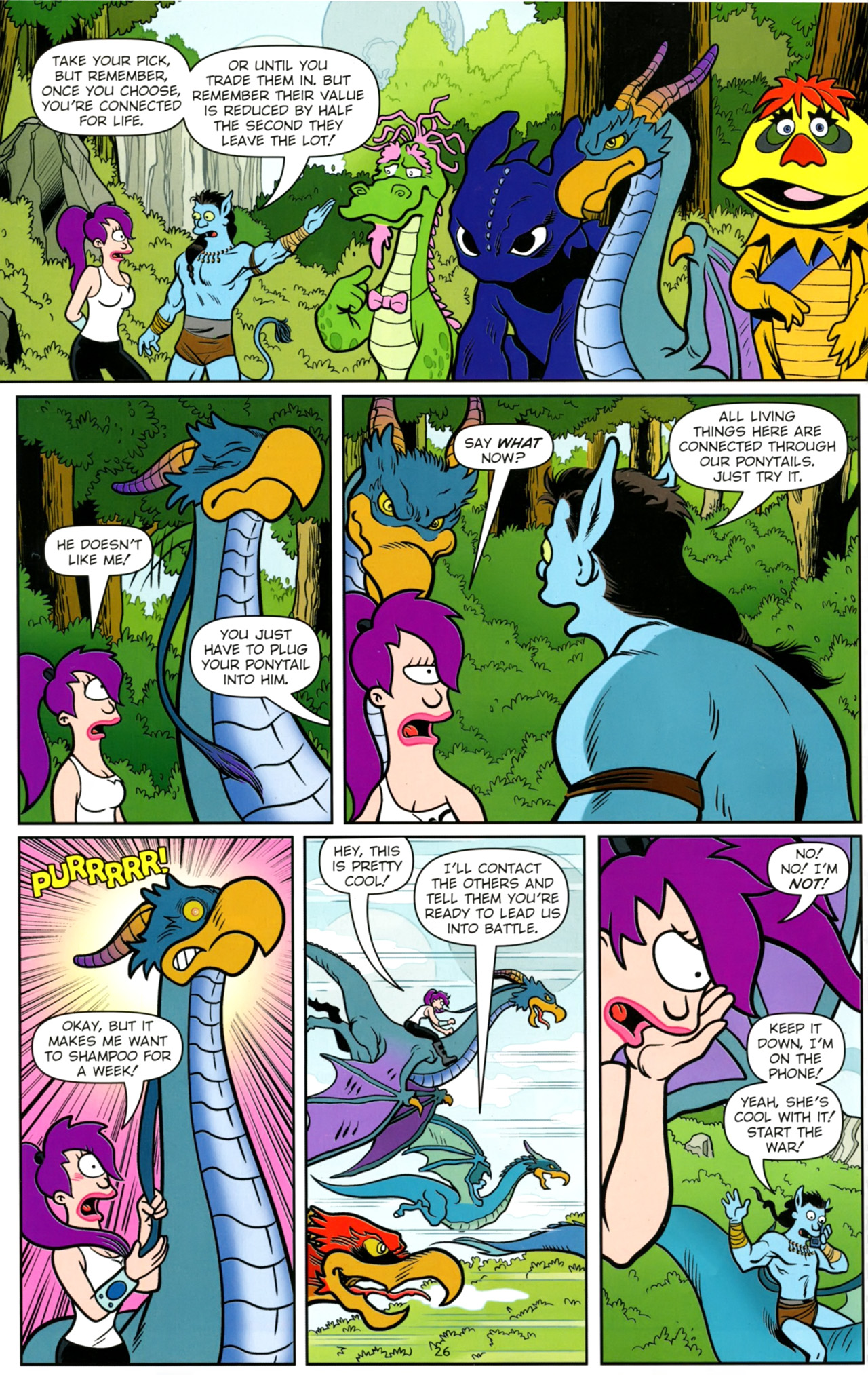 Read online Futurama Comics comic -  Issue #55 - 22