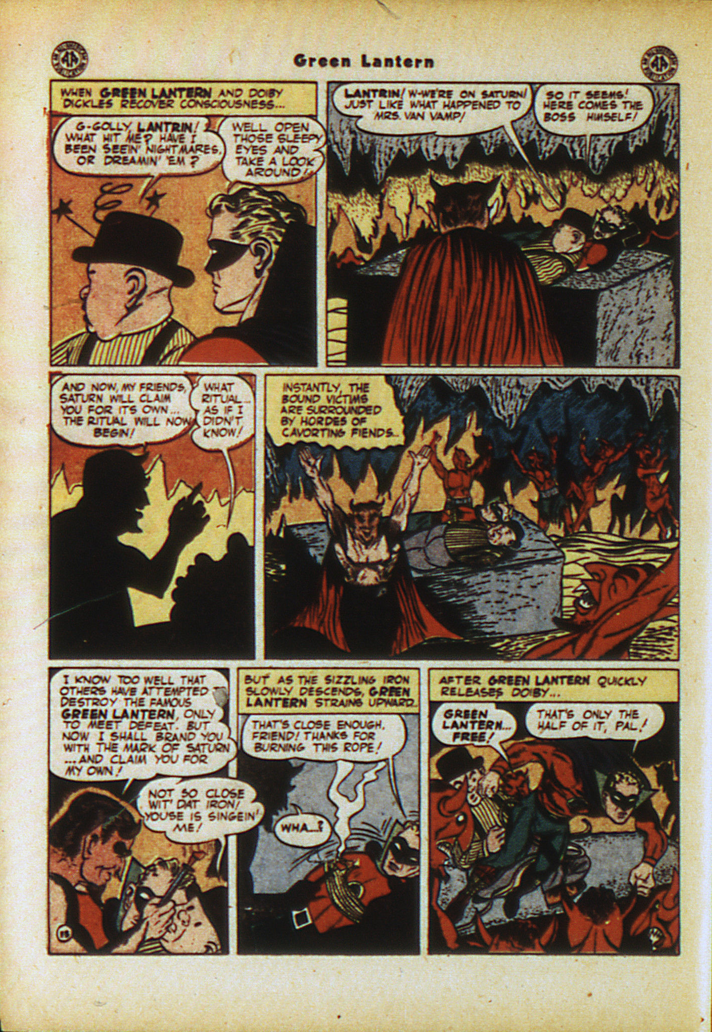 Read online Green Lantern (1941) comic -  Issue #17 - 29