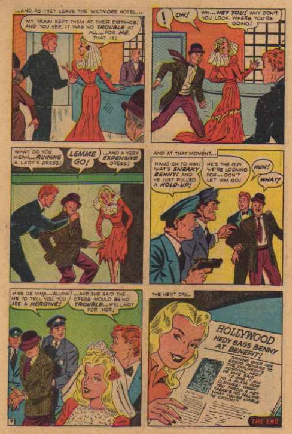 Read online Hedy Of Hollywood Comics comic -  Issue #41 - 18