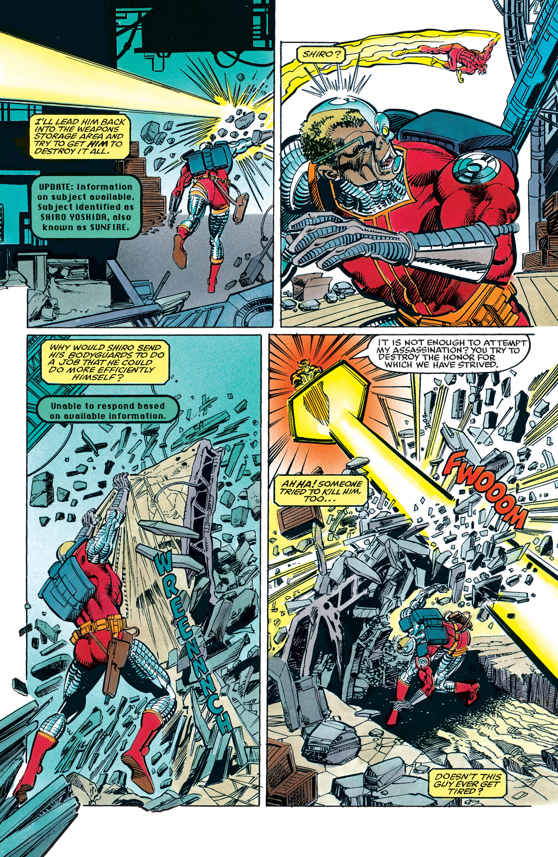 Read online Deathlok (1990) comic -  Issue #4 - 31