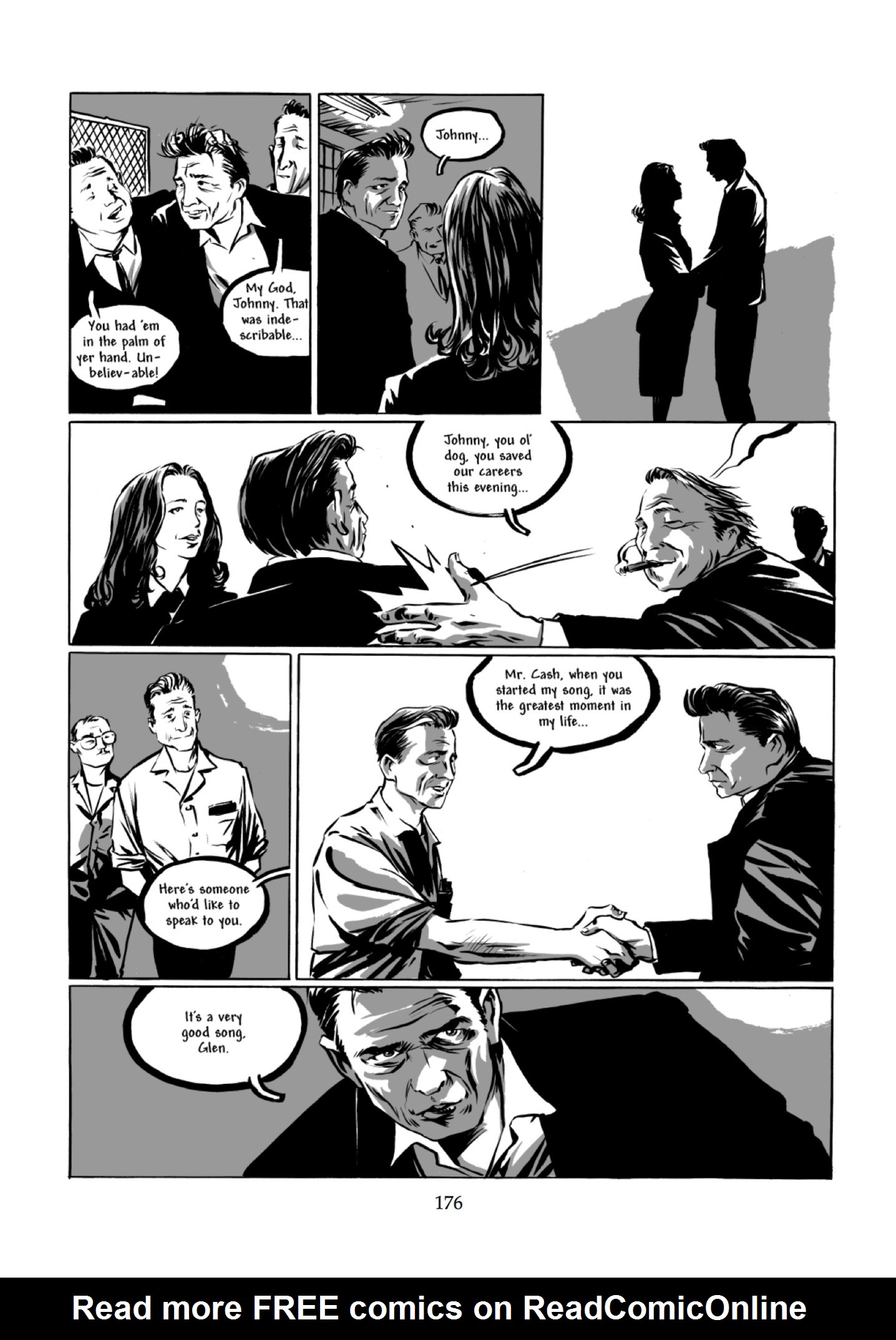 Read online Johnny Cash: I See a Darkness comic -  Issue # TPB - 171