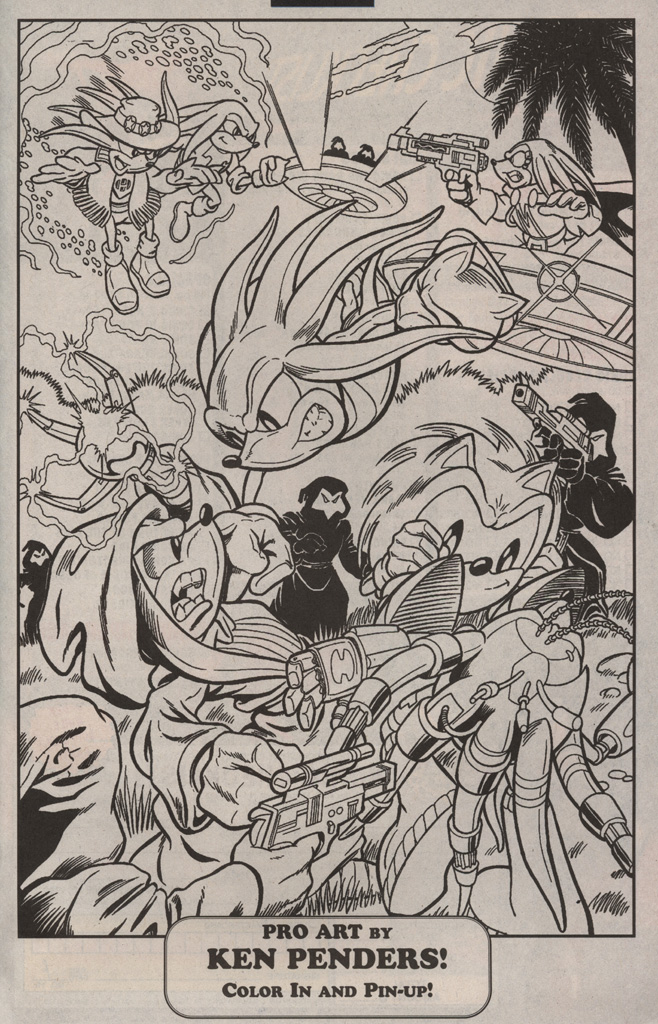 Read online Knuckles the Echidna comic -  Issue #26 - 33