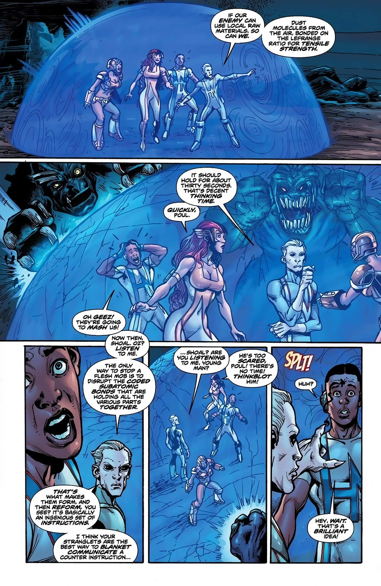 Read online The Hypernaturals comic -  Issue #2 - 17