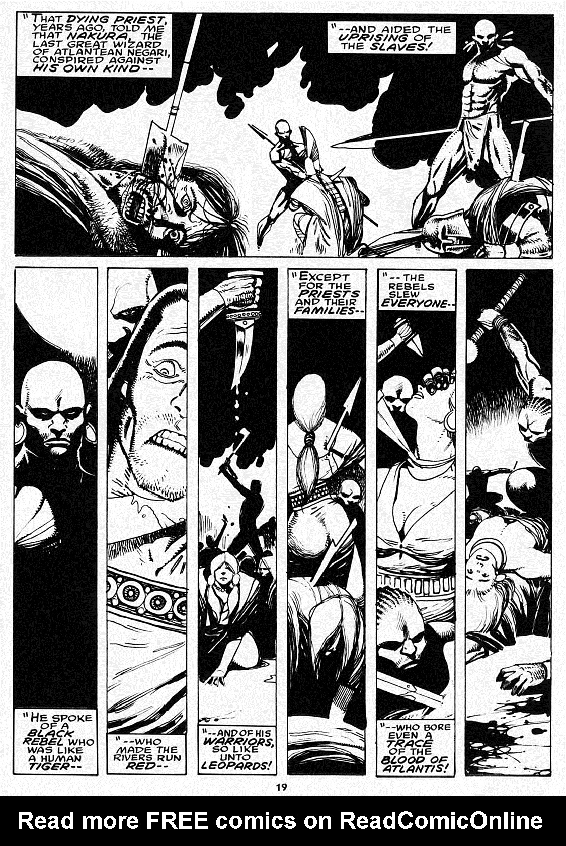 Read online The Savage Sword Of Conan comic -  Issue #220 - 20