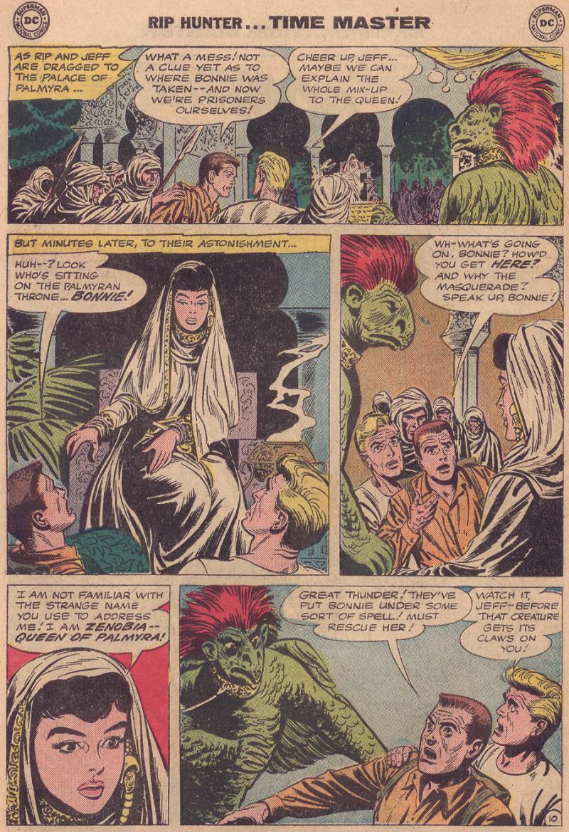 Read online Rip Hunter...Time Master comic -  Issue #10 - 13