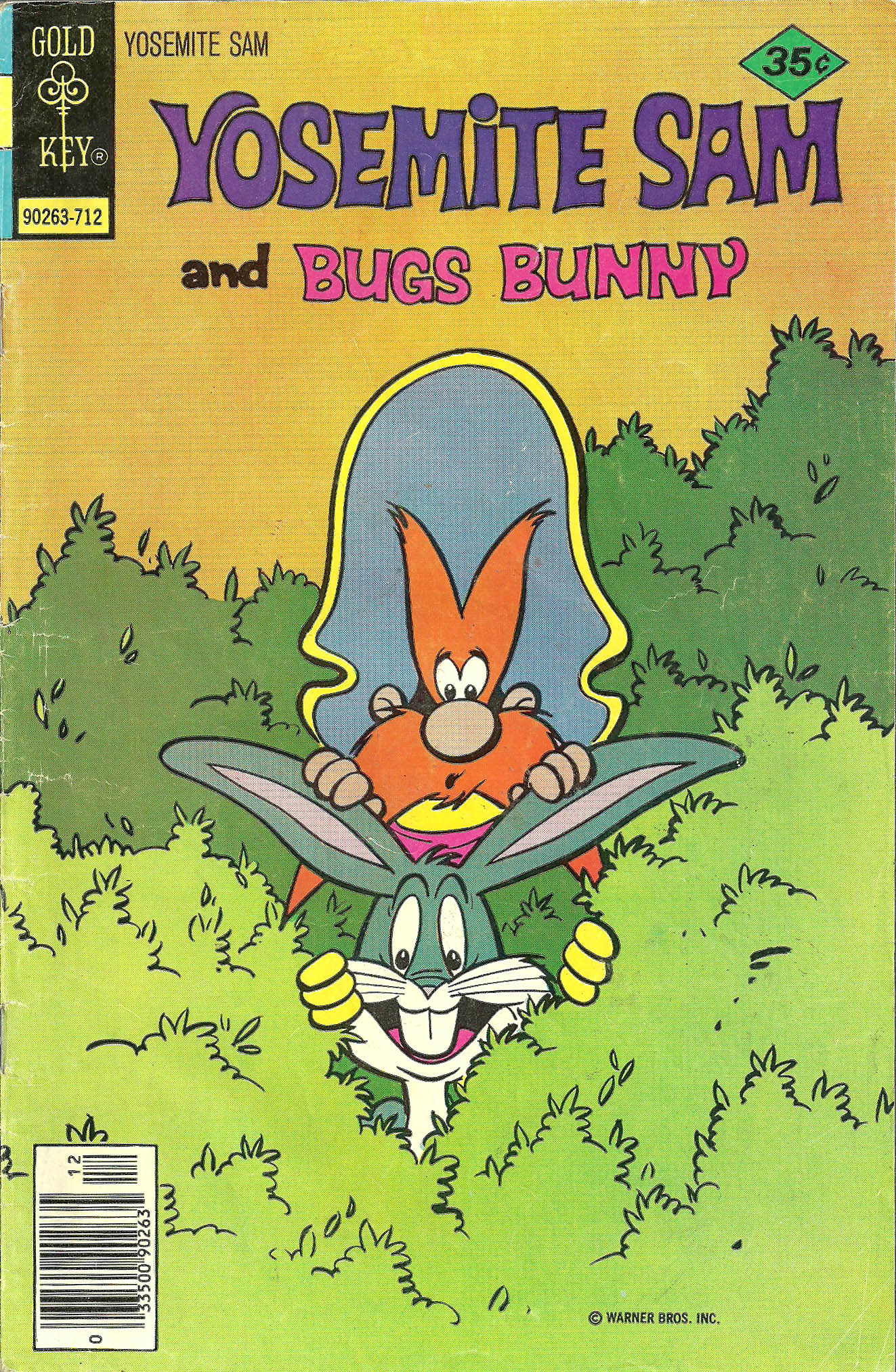 Read online Yosemite Sam and Bugs Bunny comic -  Issue #49 - 1